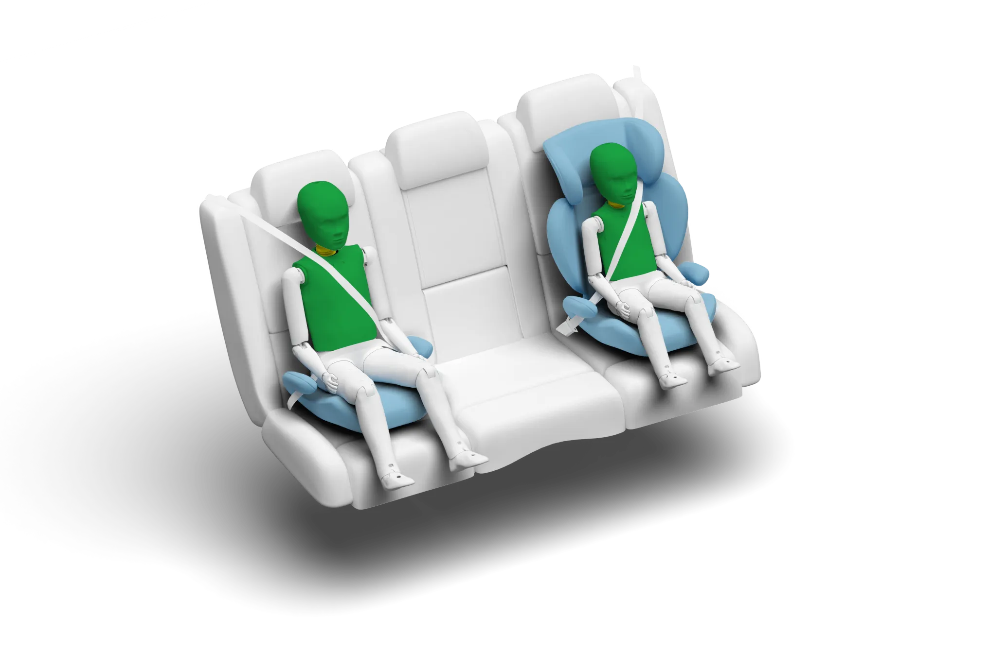 Crash test diagram