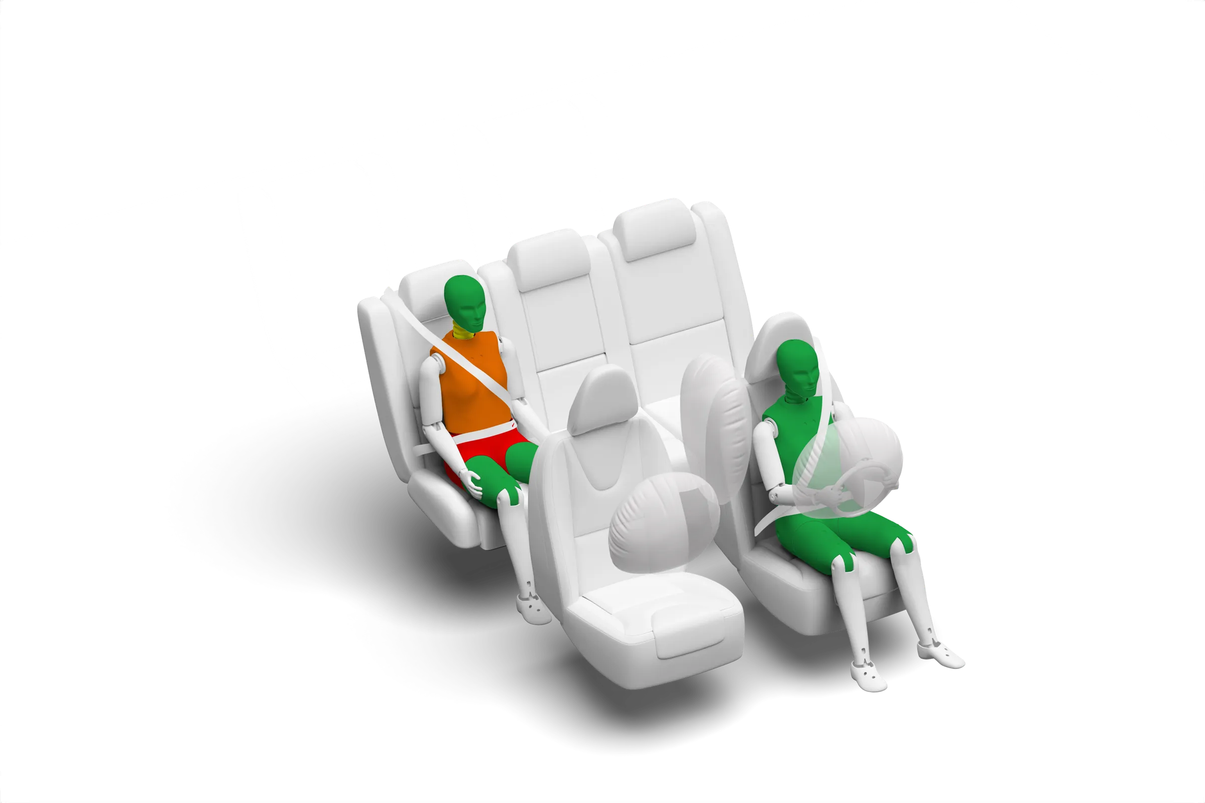 Crash test diagram