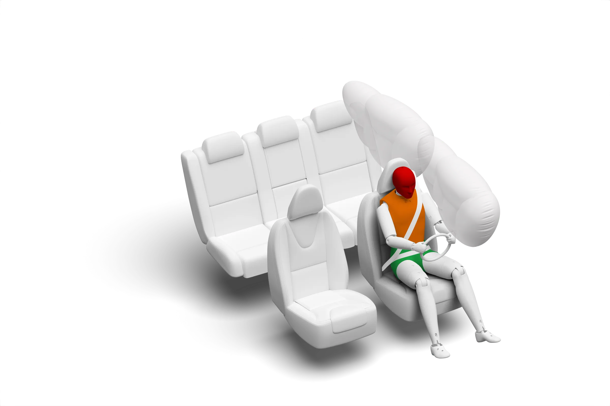 Crash test diagram