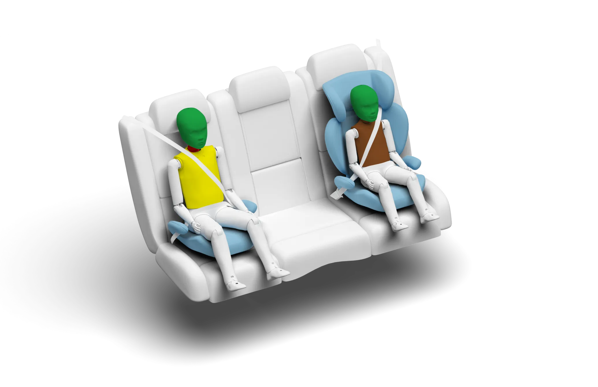 Crash test diagram