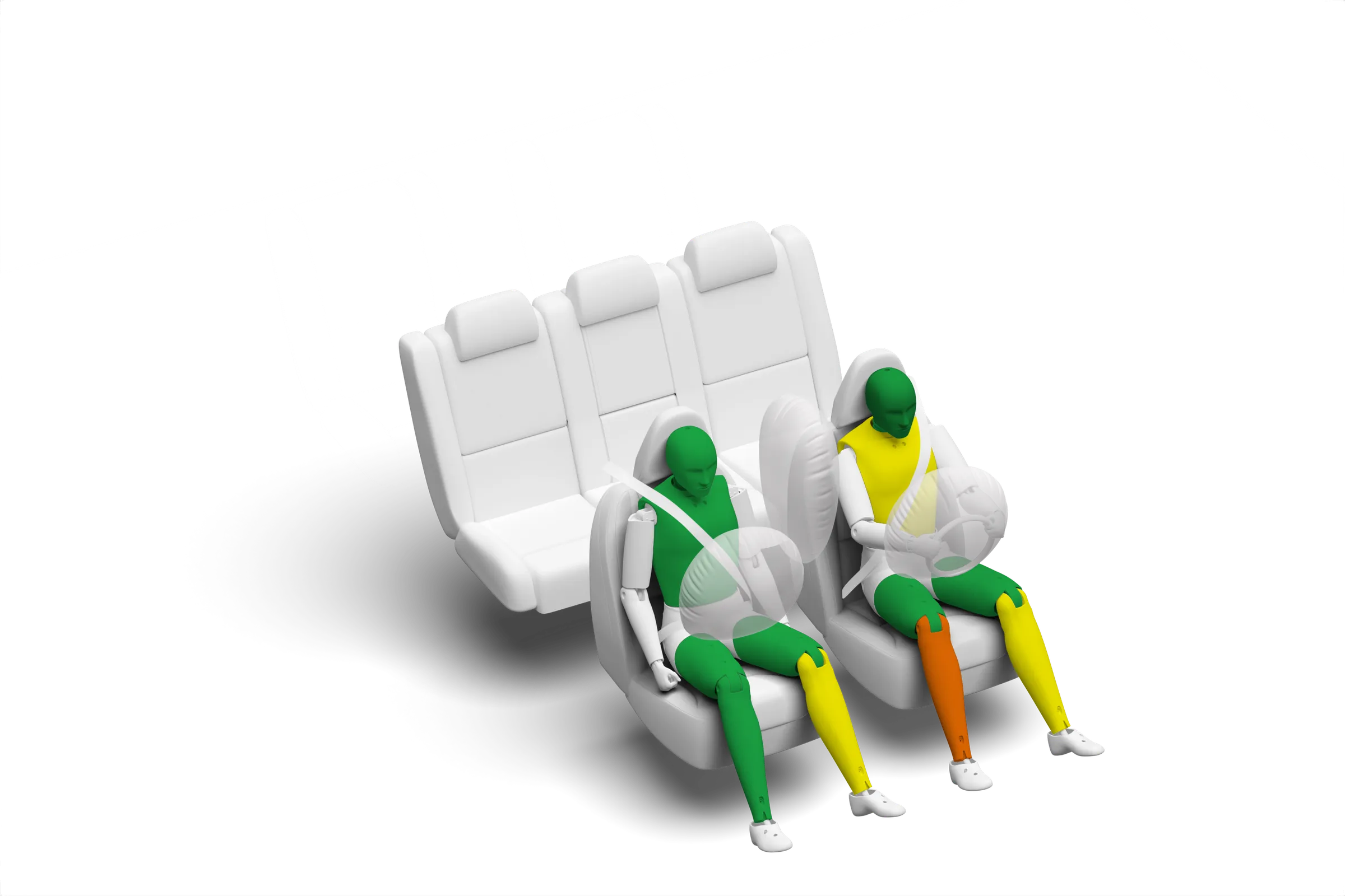 Crash test diagram