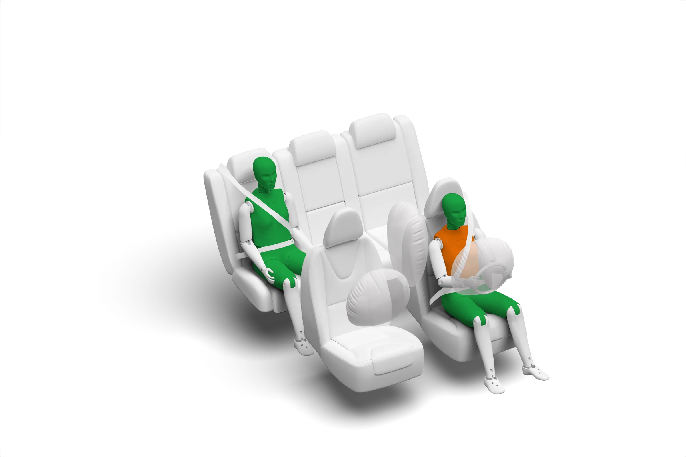 Crash test diagram