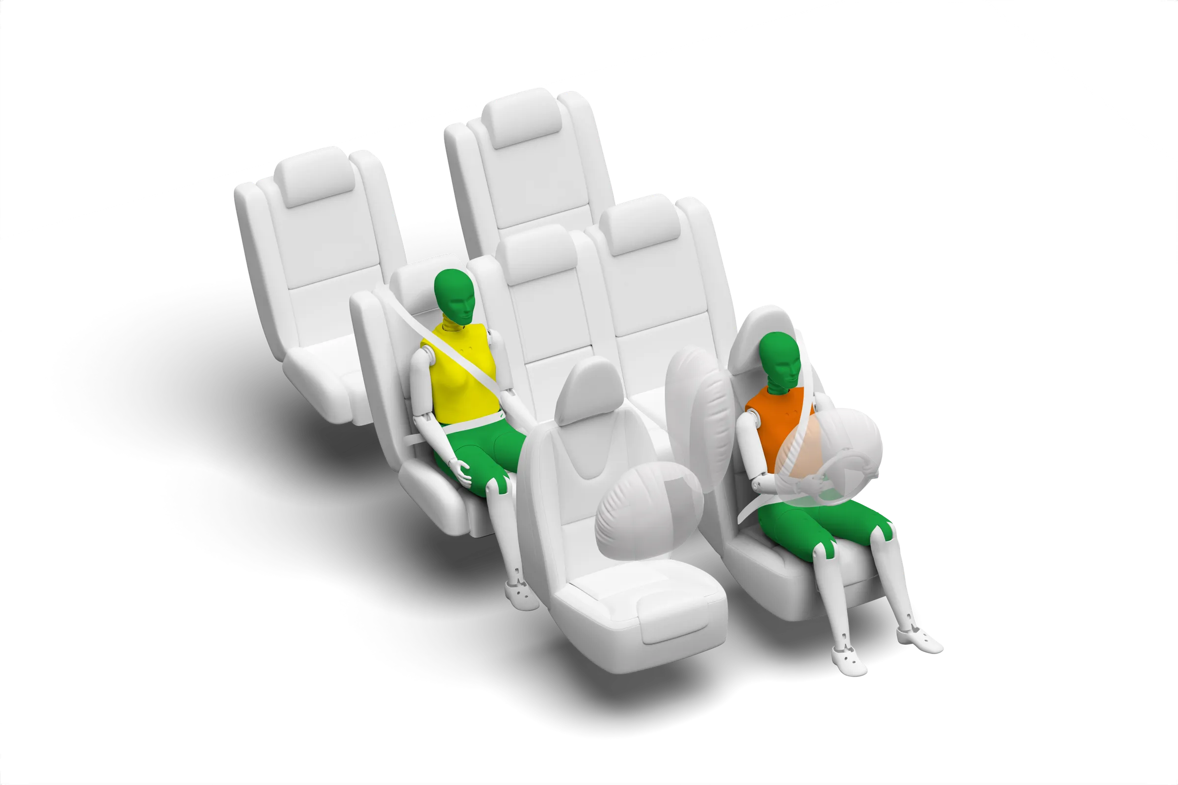 Crash test diagram