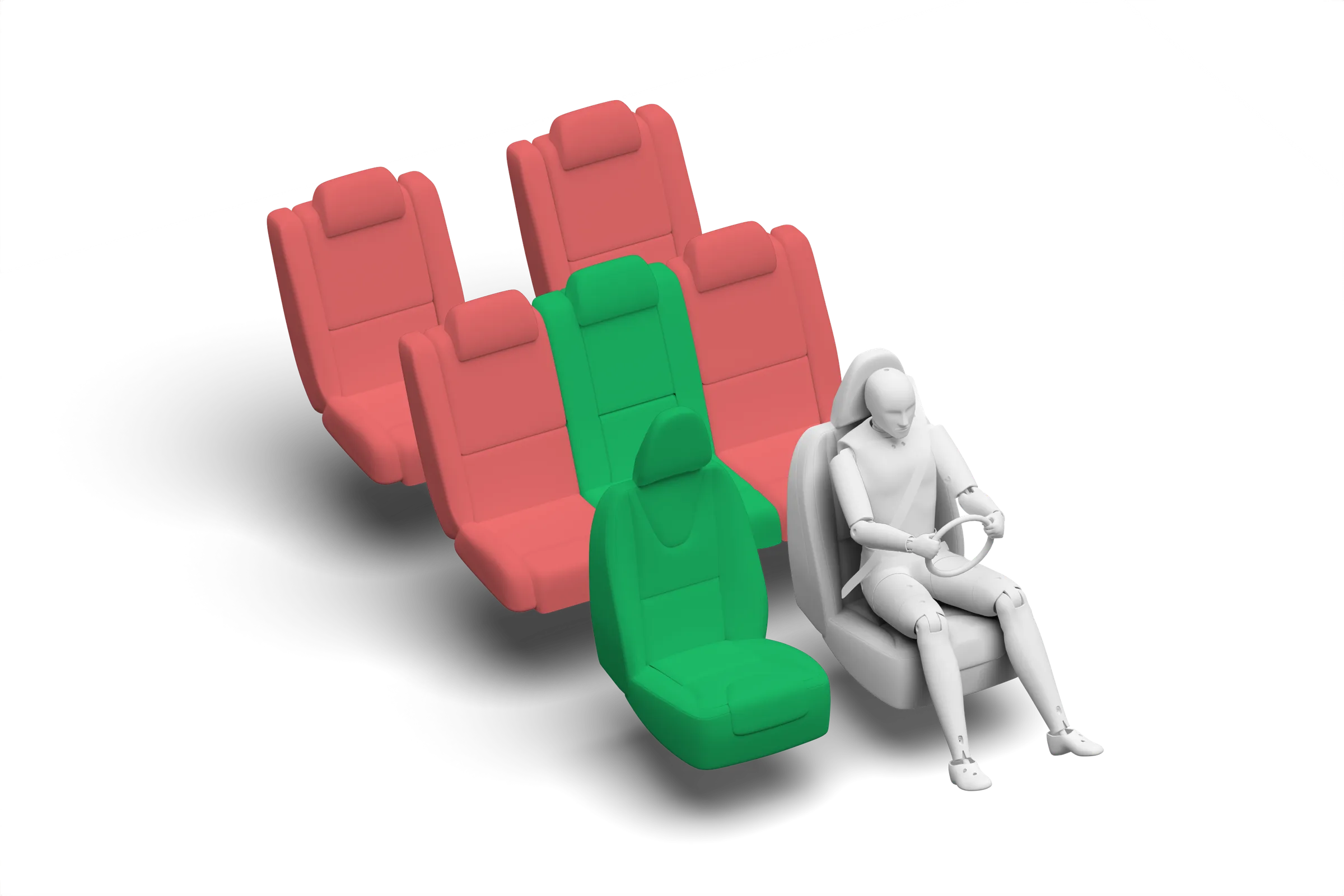 Crash test diagram