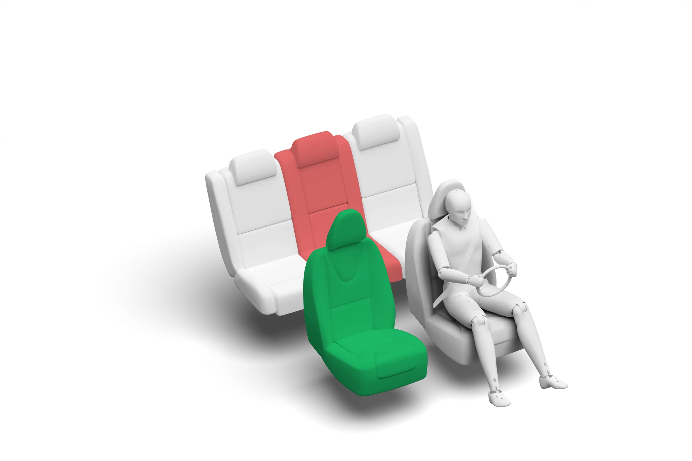 Crash test diagram