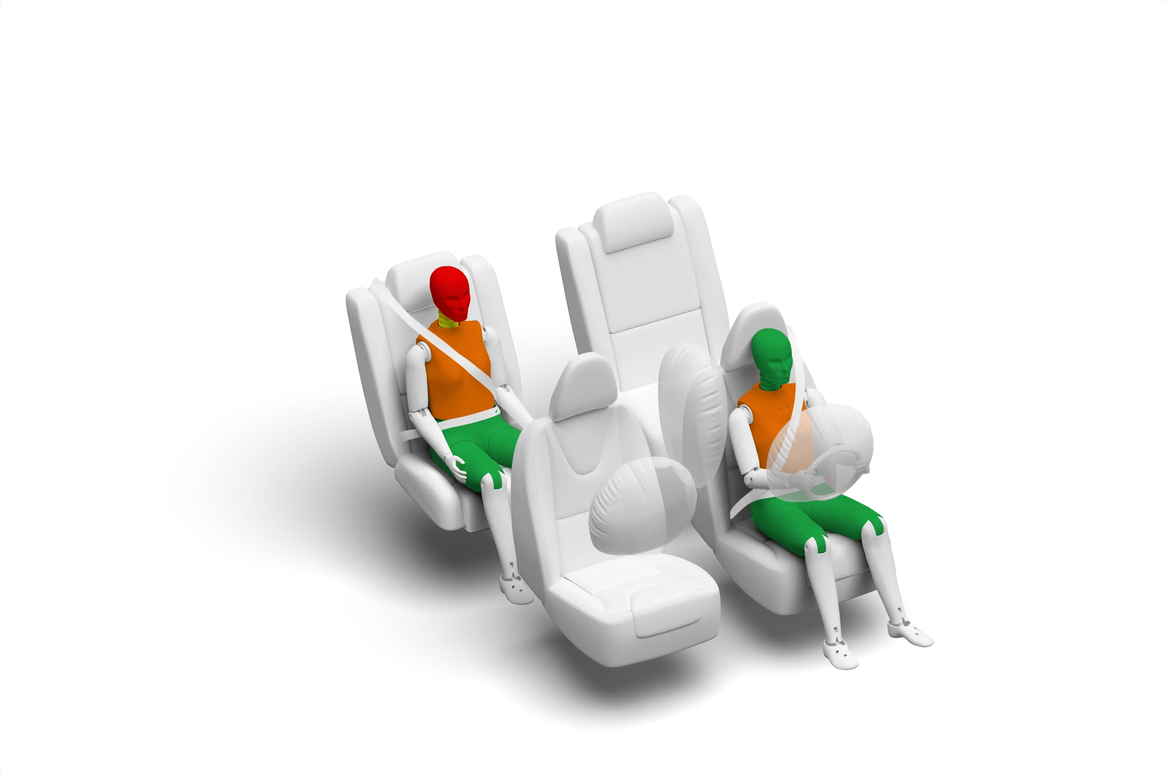 Crash test diagram