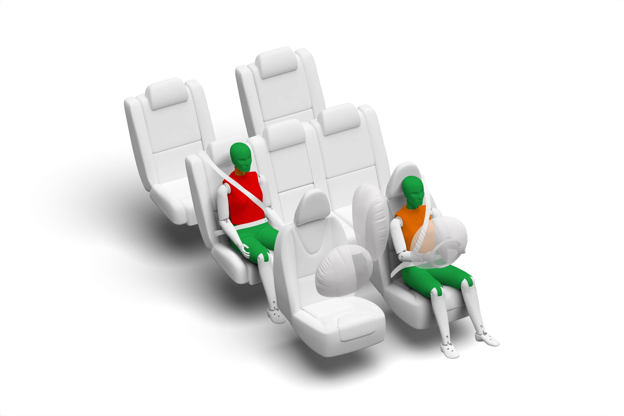 Crash test diagram