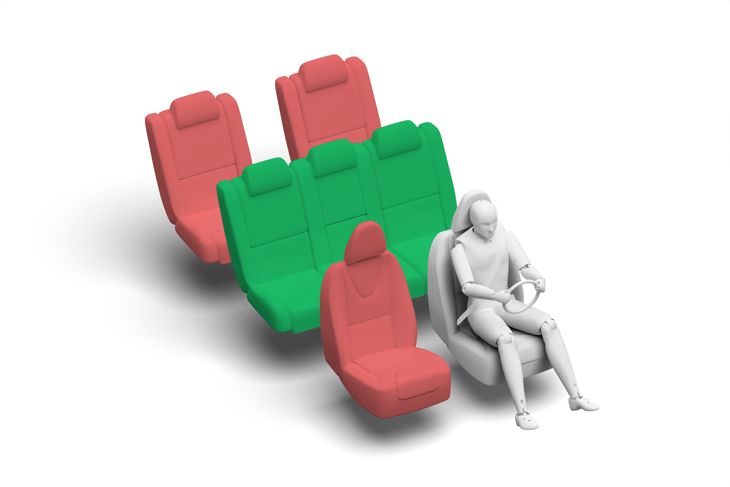 Crash test diagram