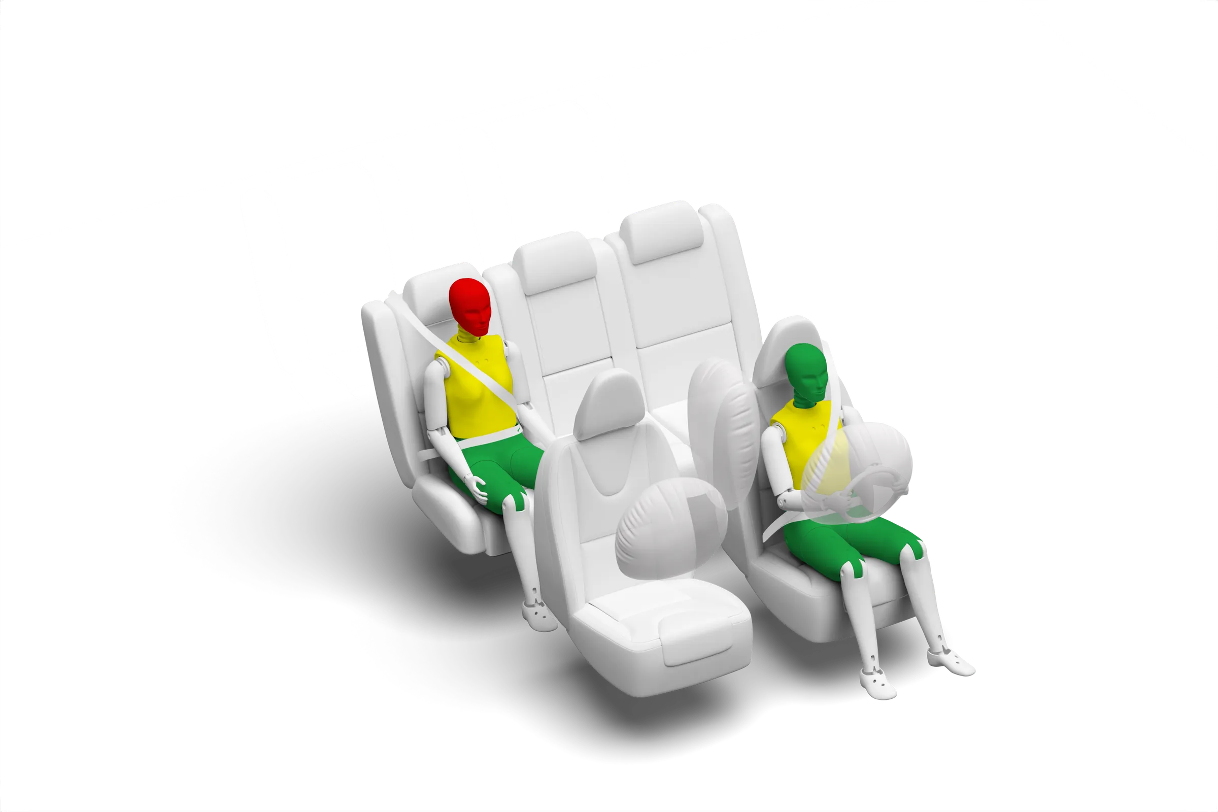 Crash test diagram