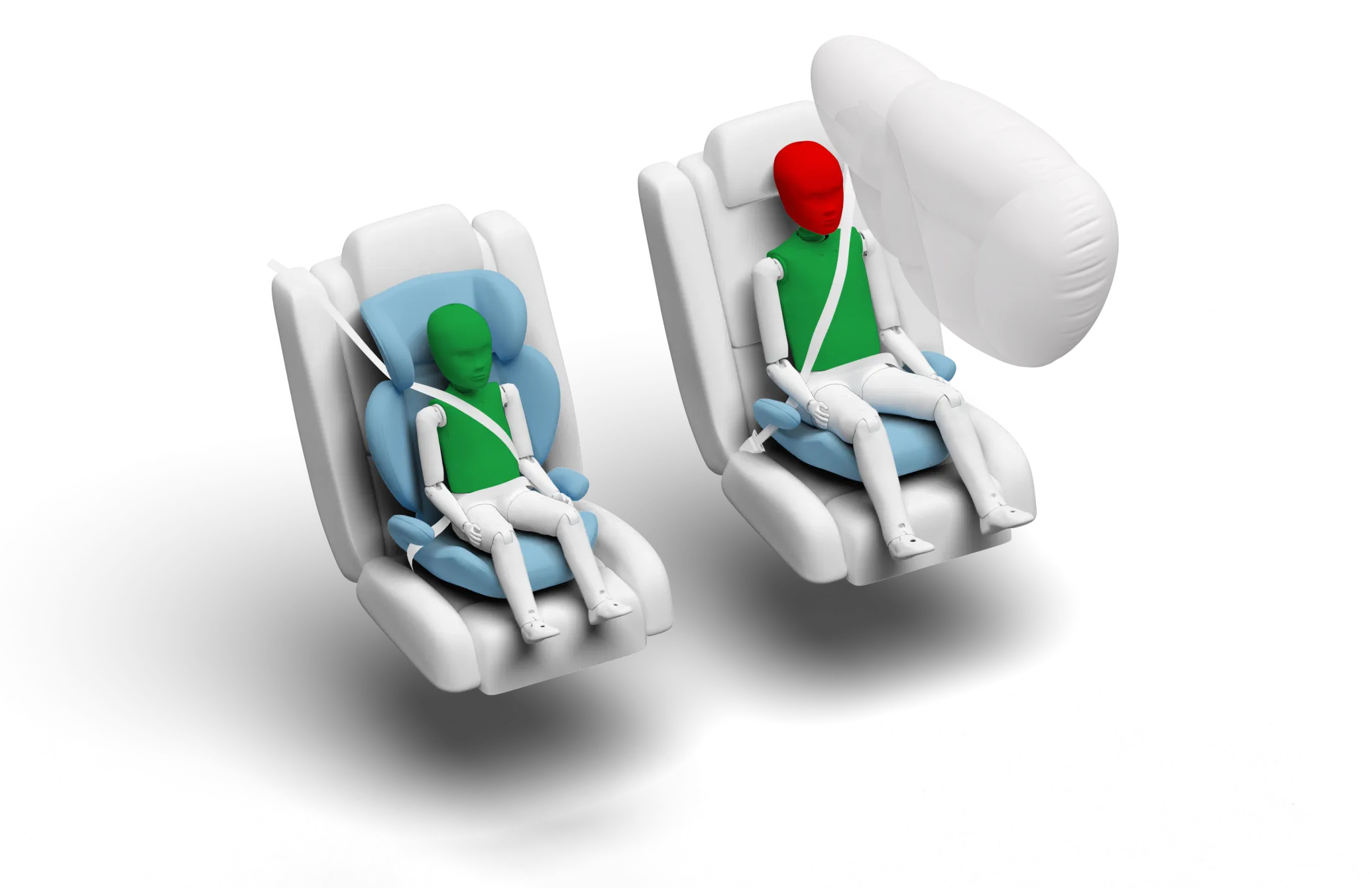 Crash test diagram