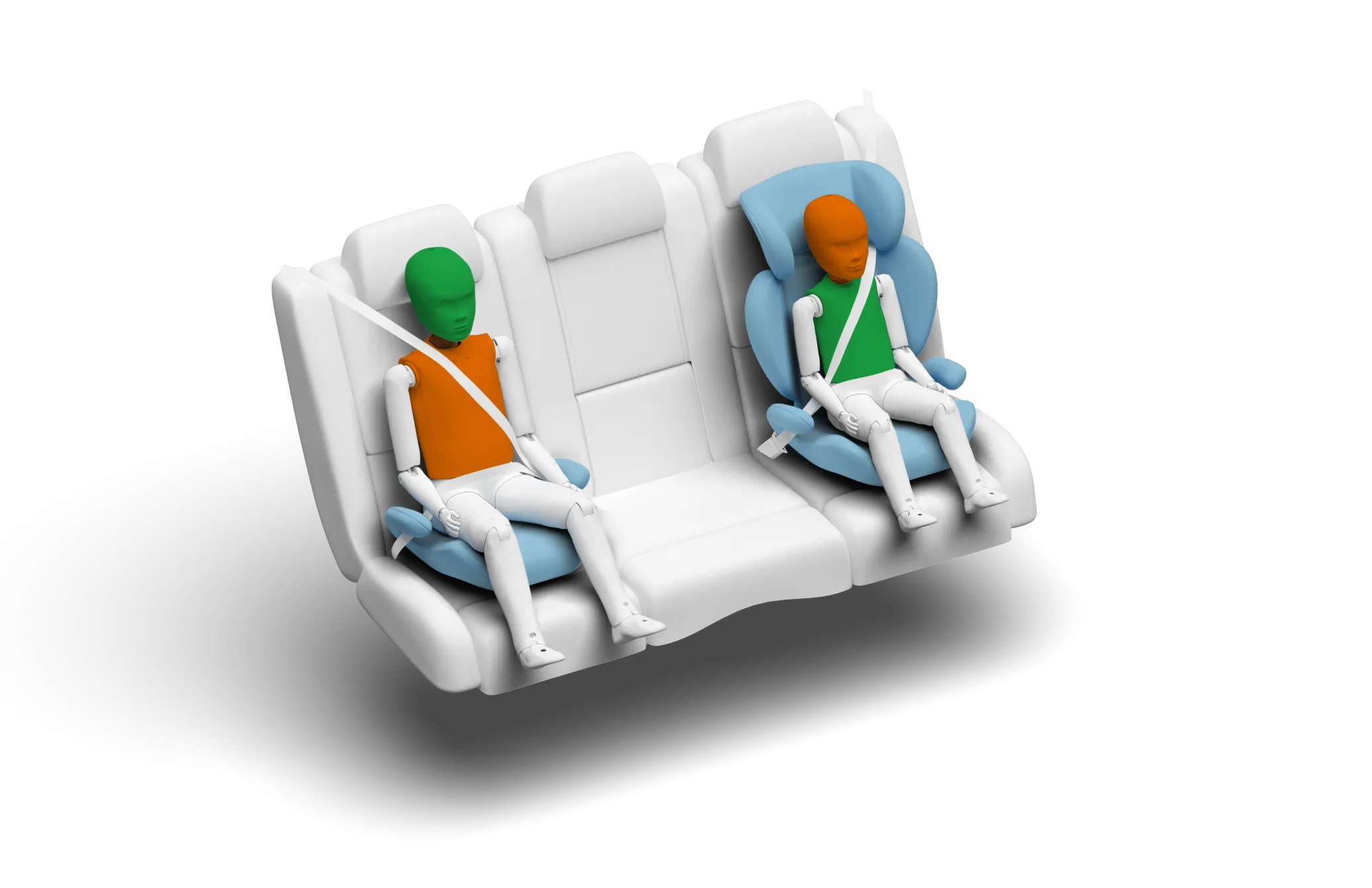 Crash test diagram