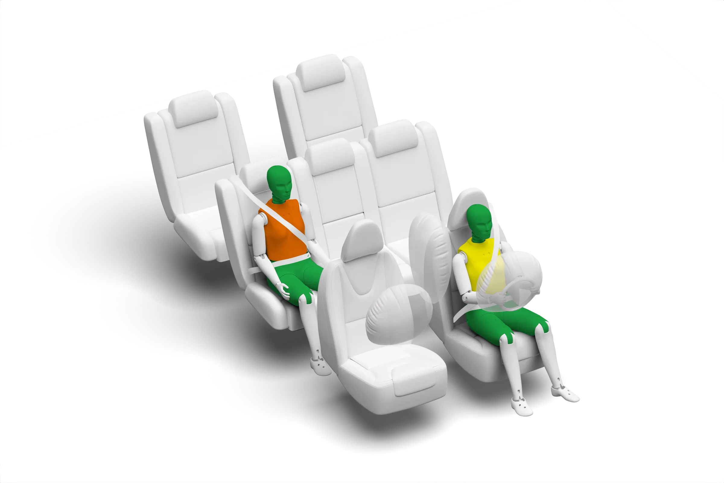 Crash test diagram