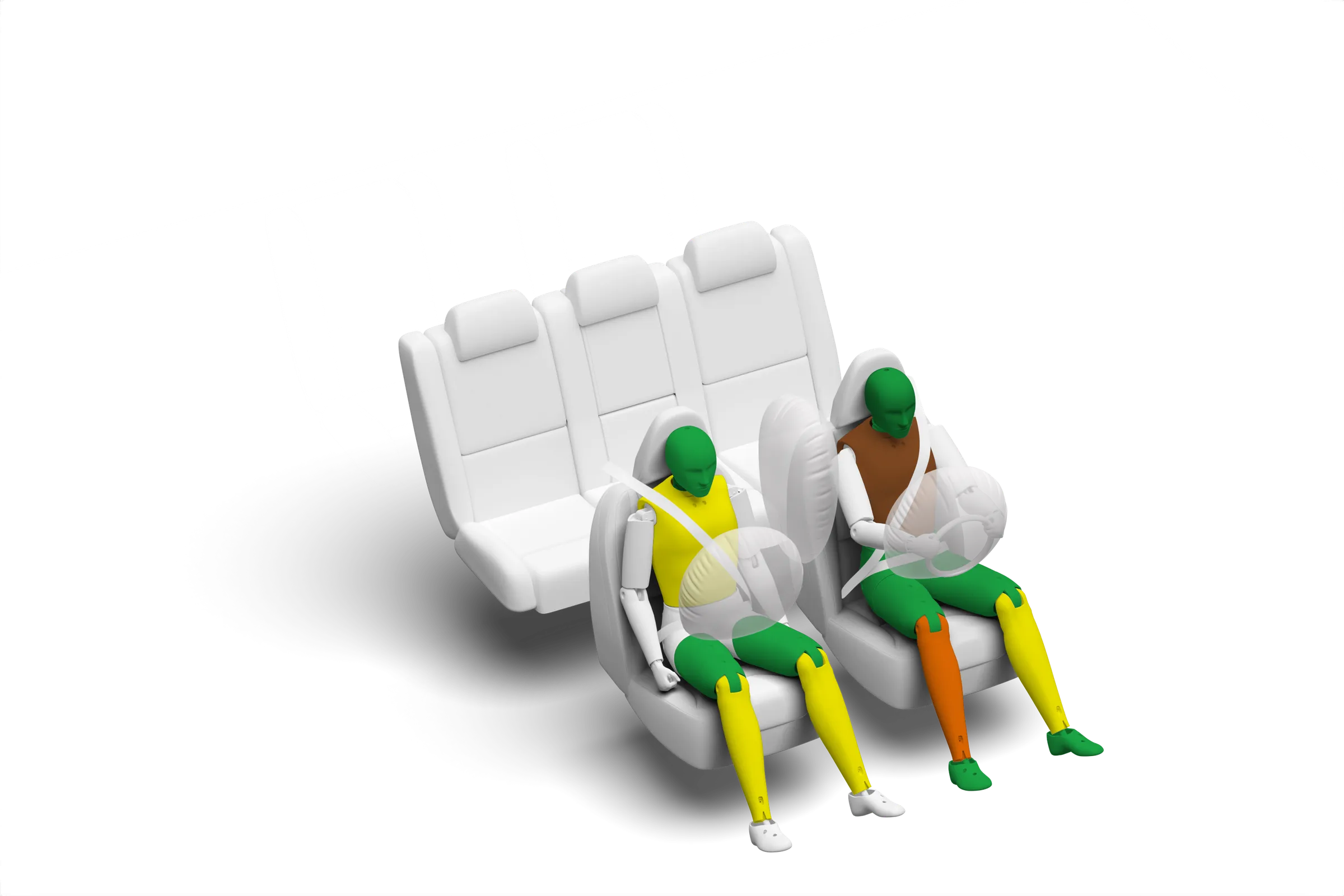Crash test diagram