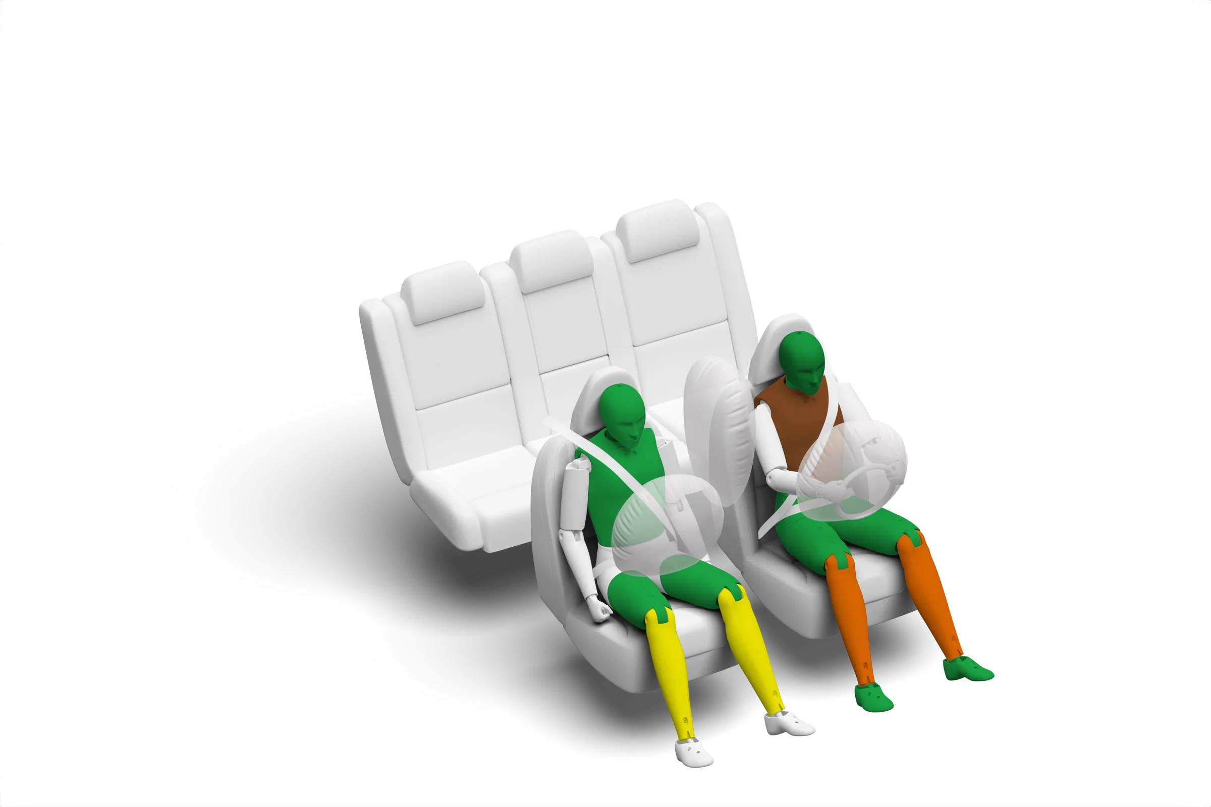 Crash test diagram