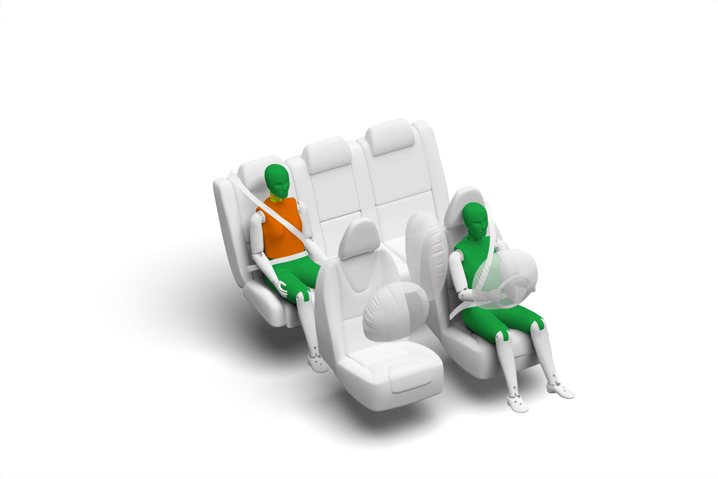 Crash test diagram