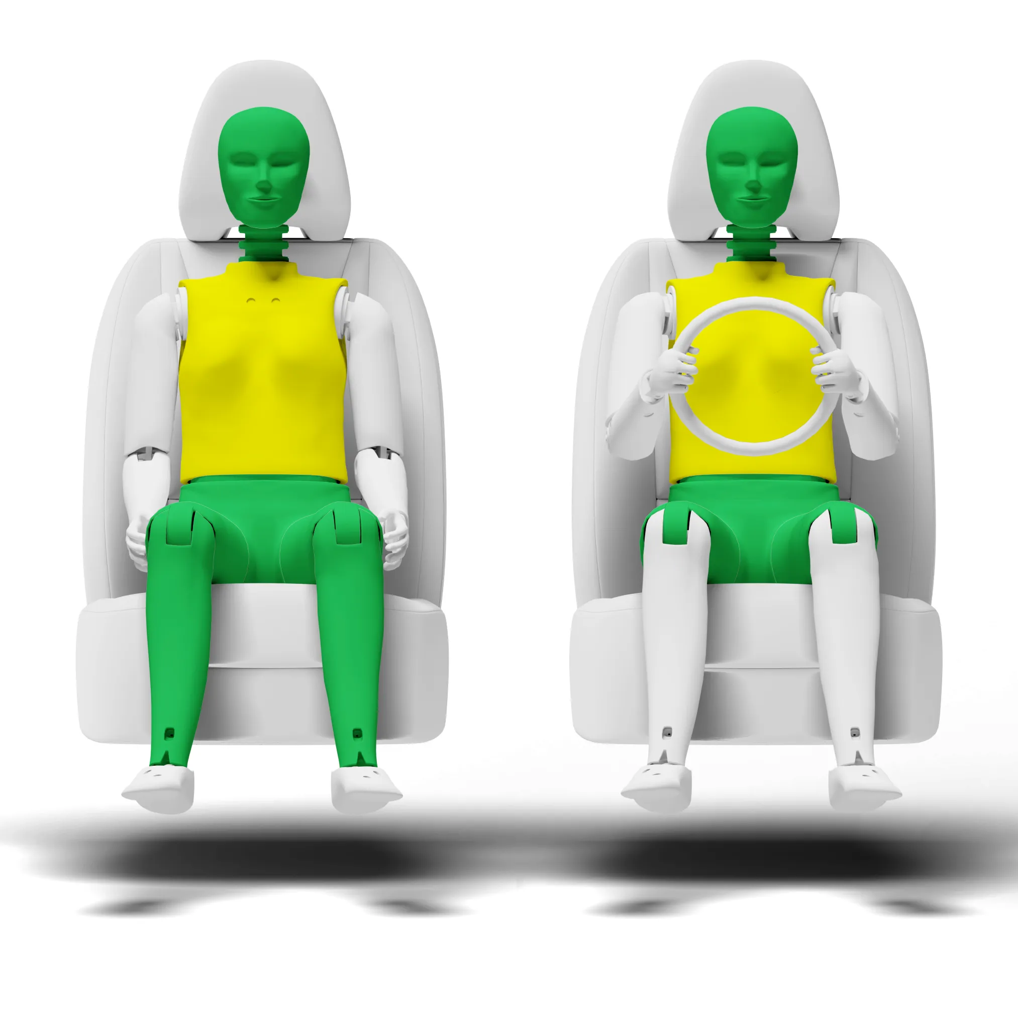 Crash test diagram