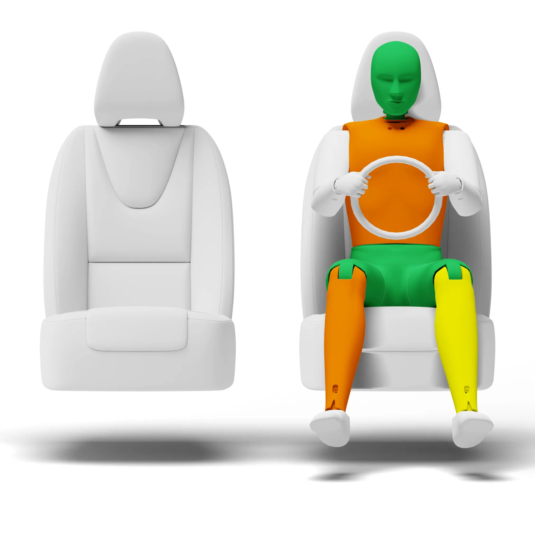 Crash test diagram