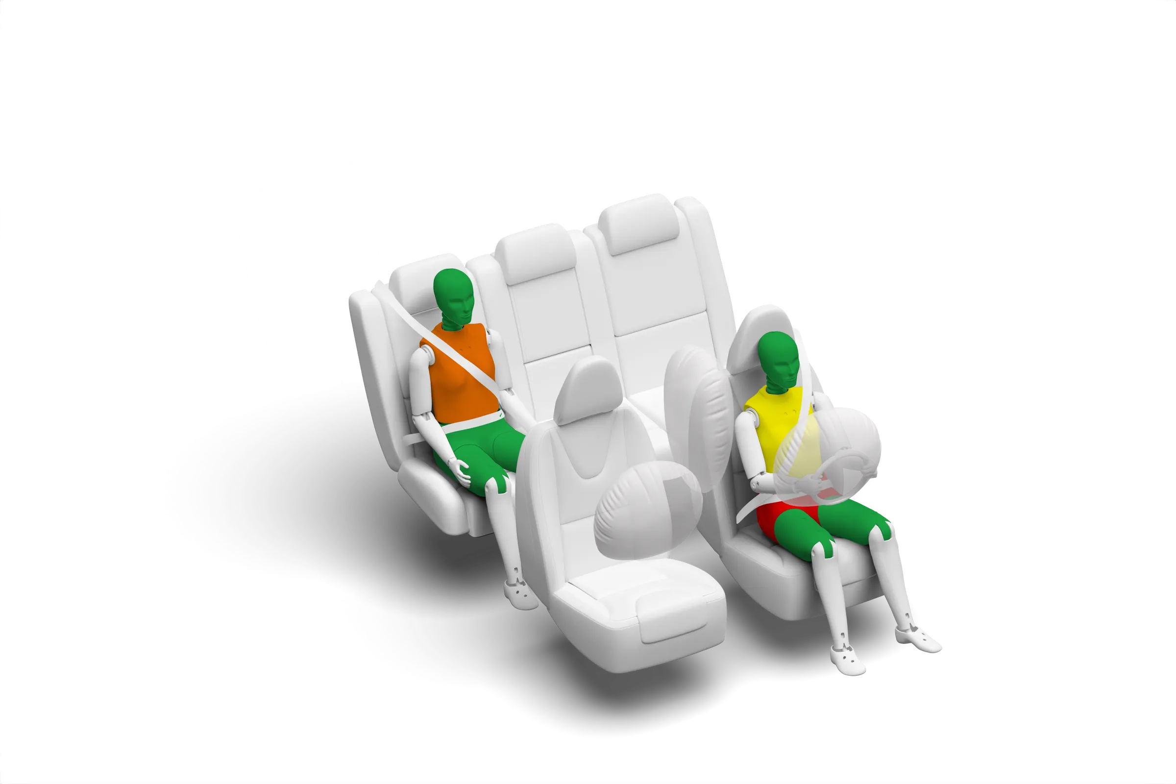 Crash test diagram