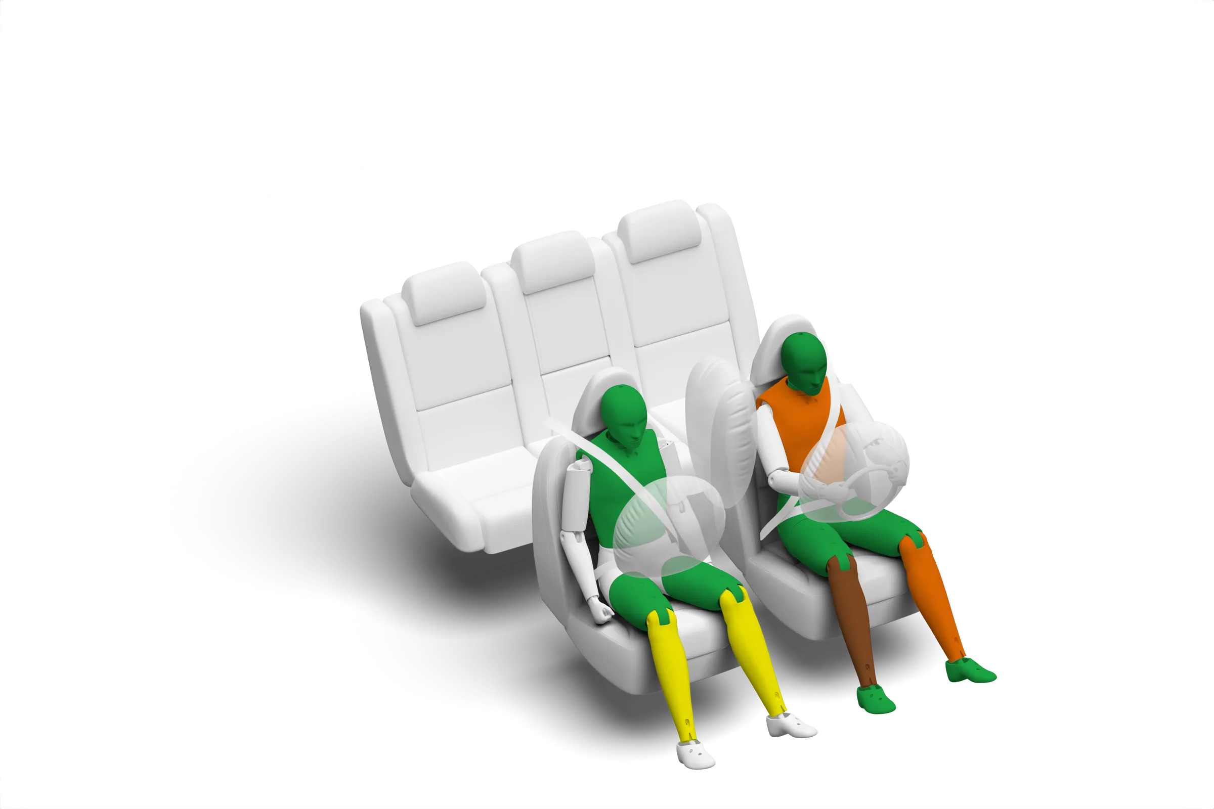 Crash test diagram