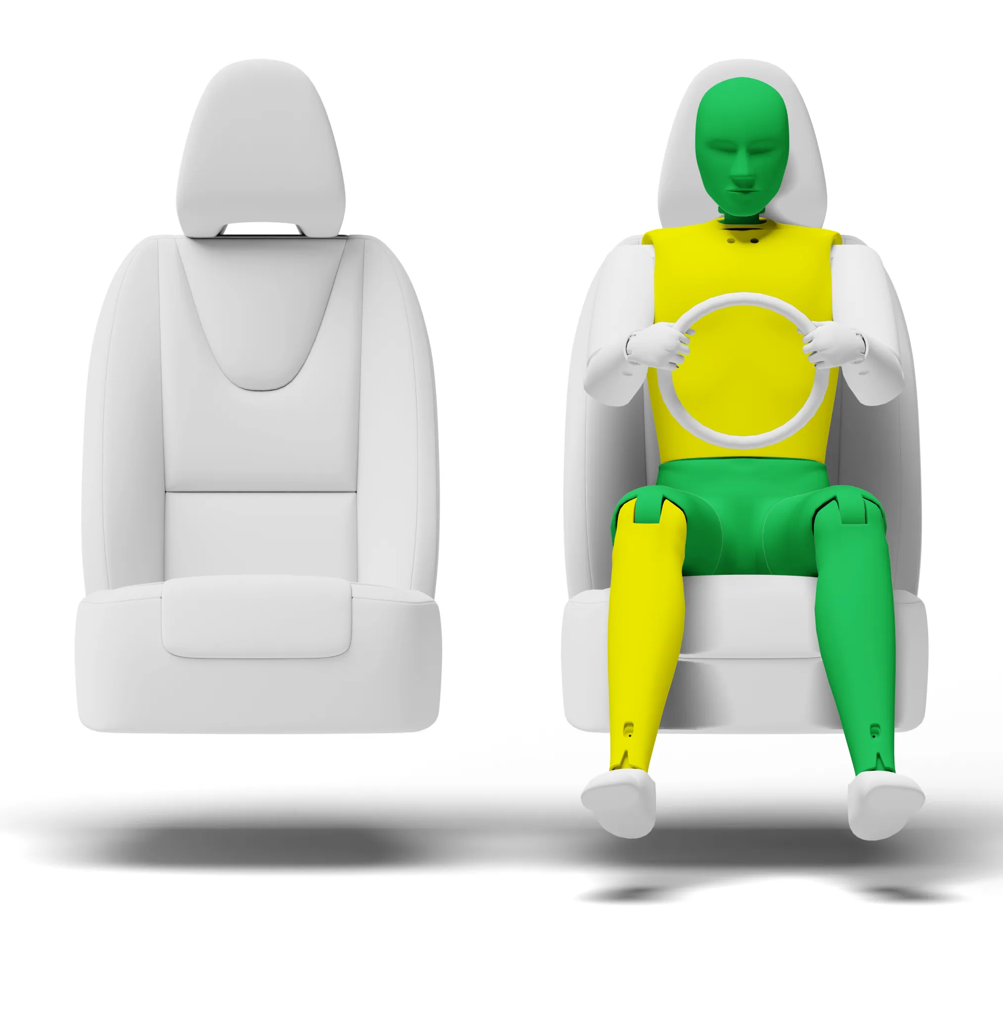 Crash test diagram