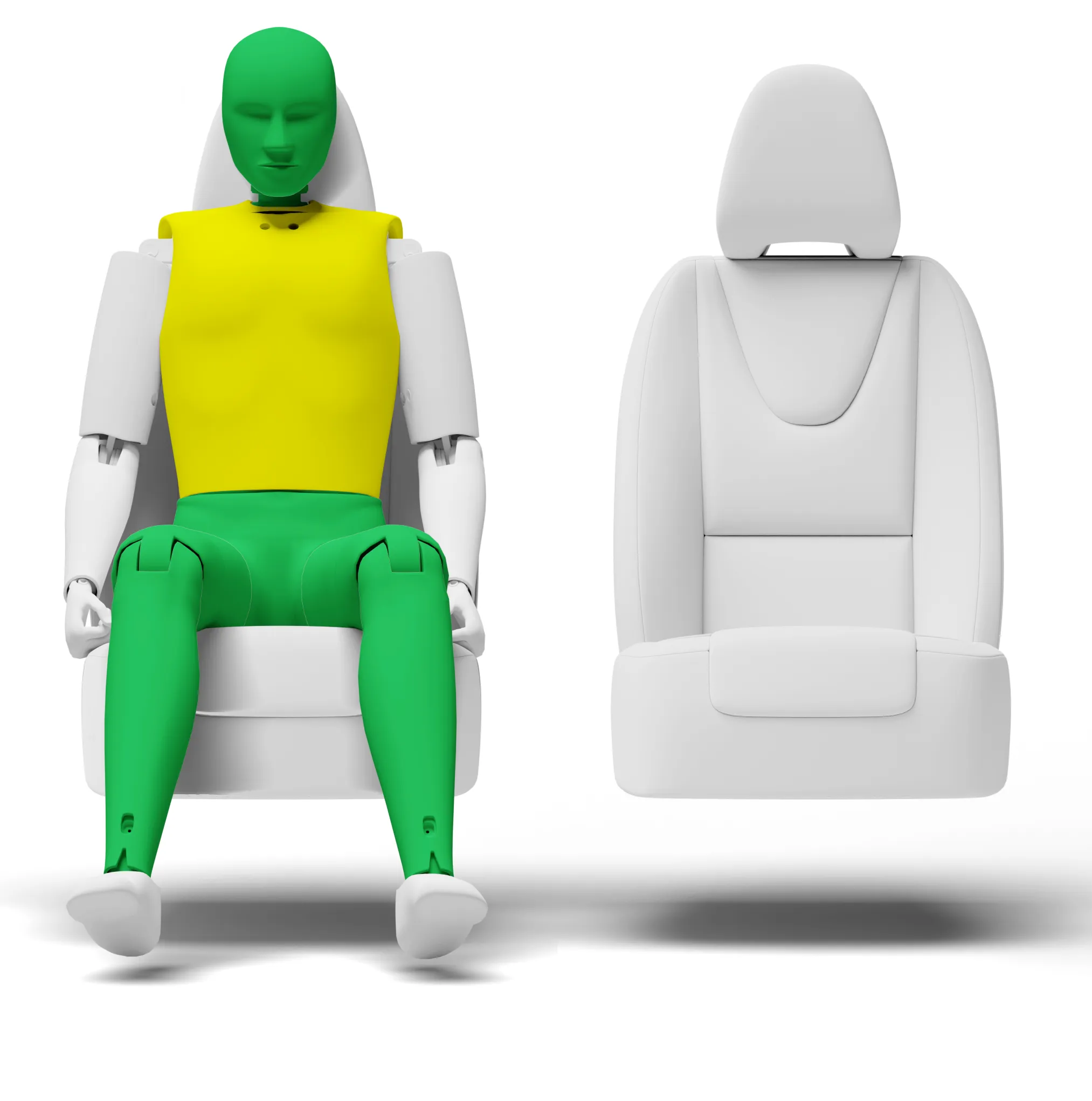 Crash test diagram
