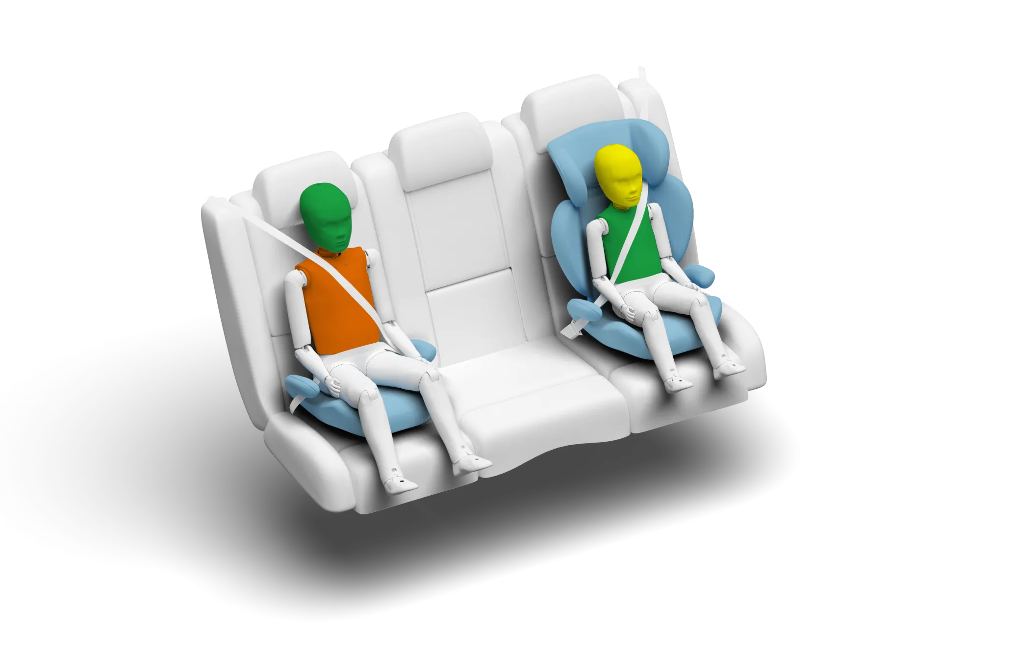 Crash test diagram