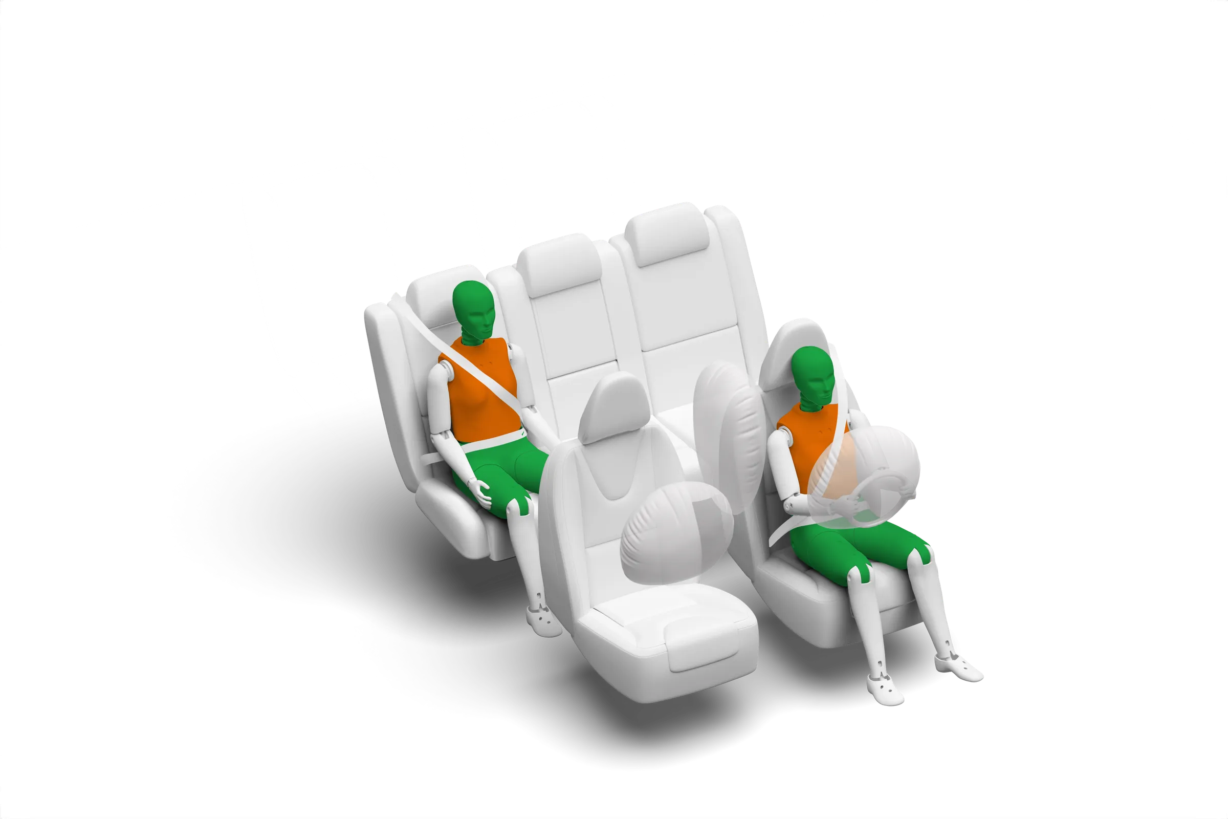 Crash test diagram