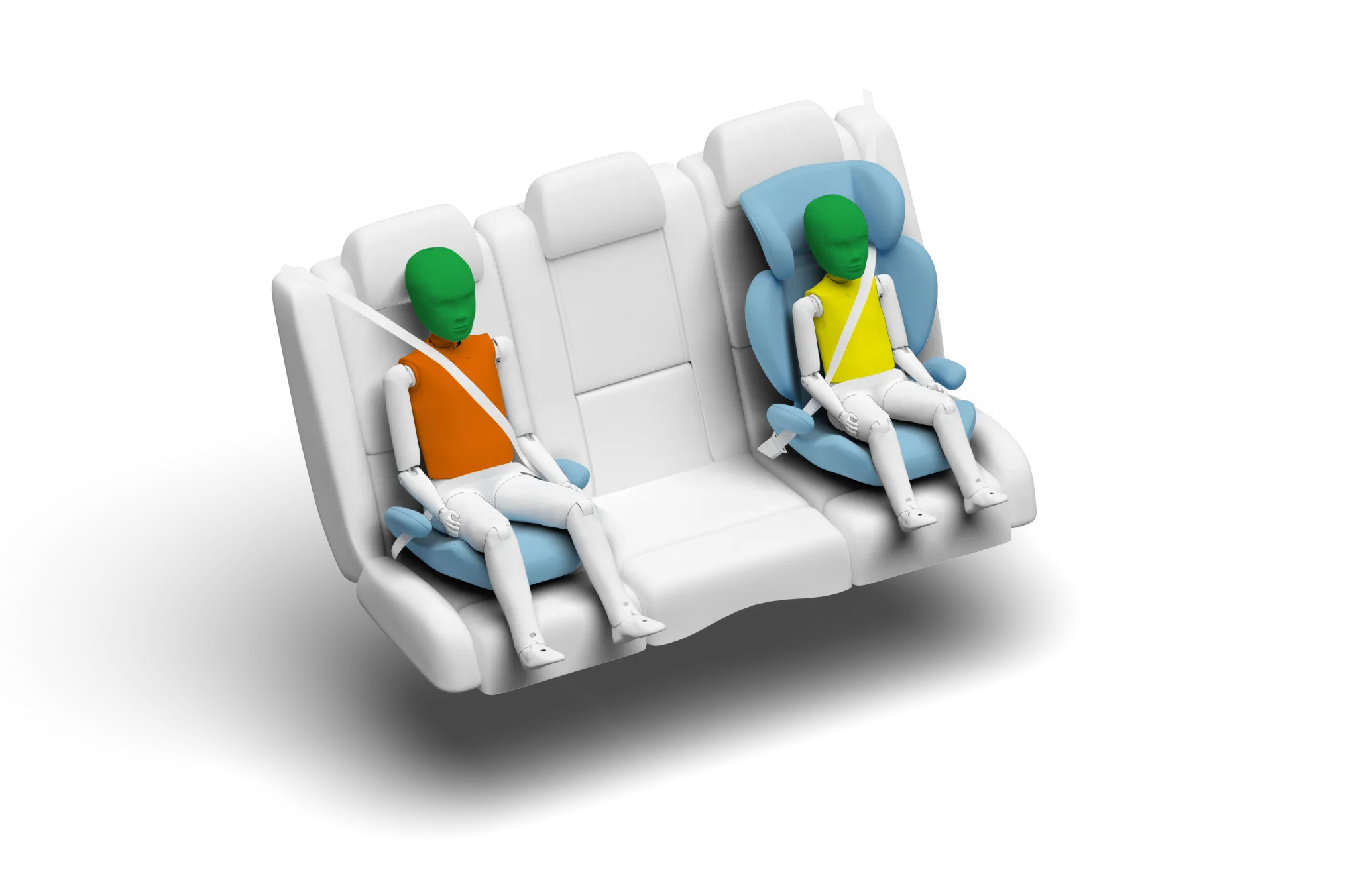 Crash test diagram