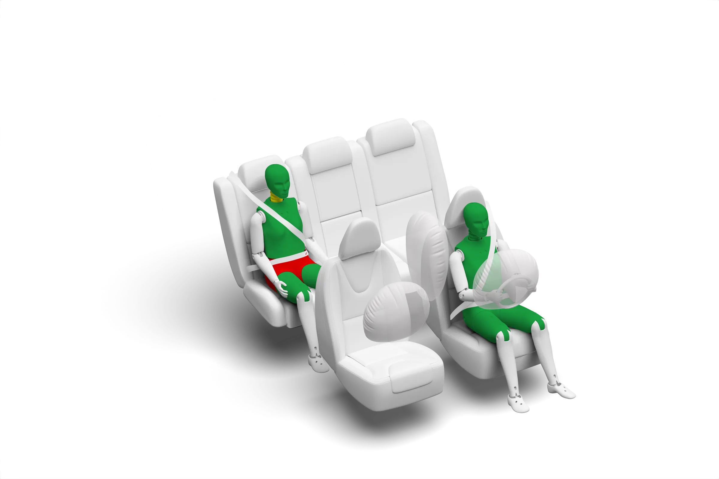 Crash test diagram