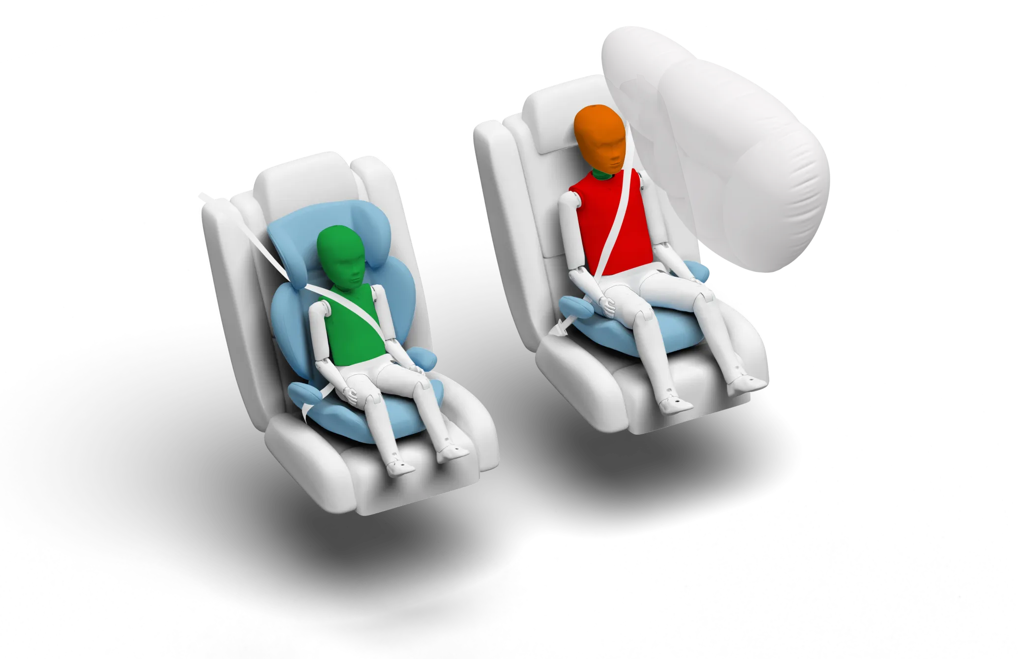 Crash test diagram
