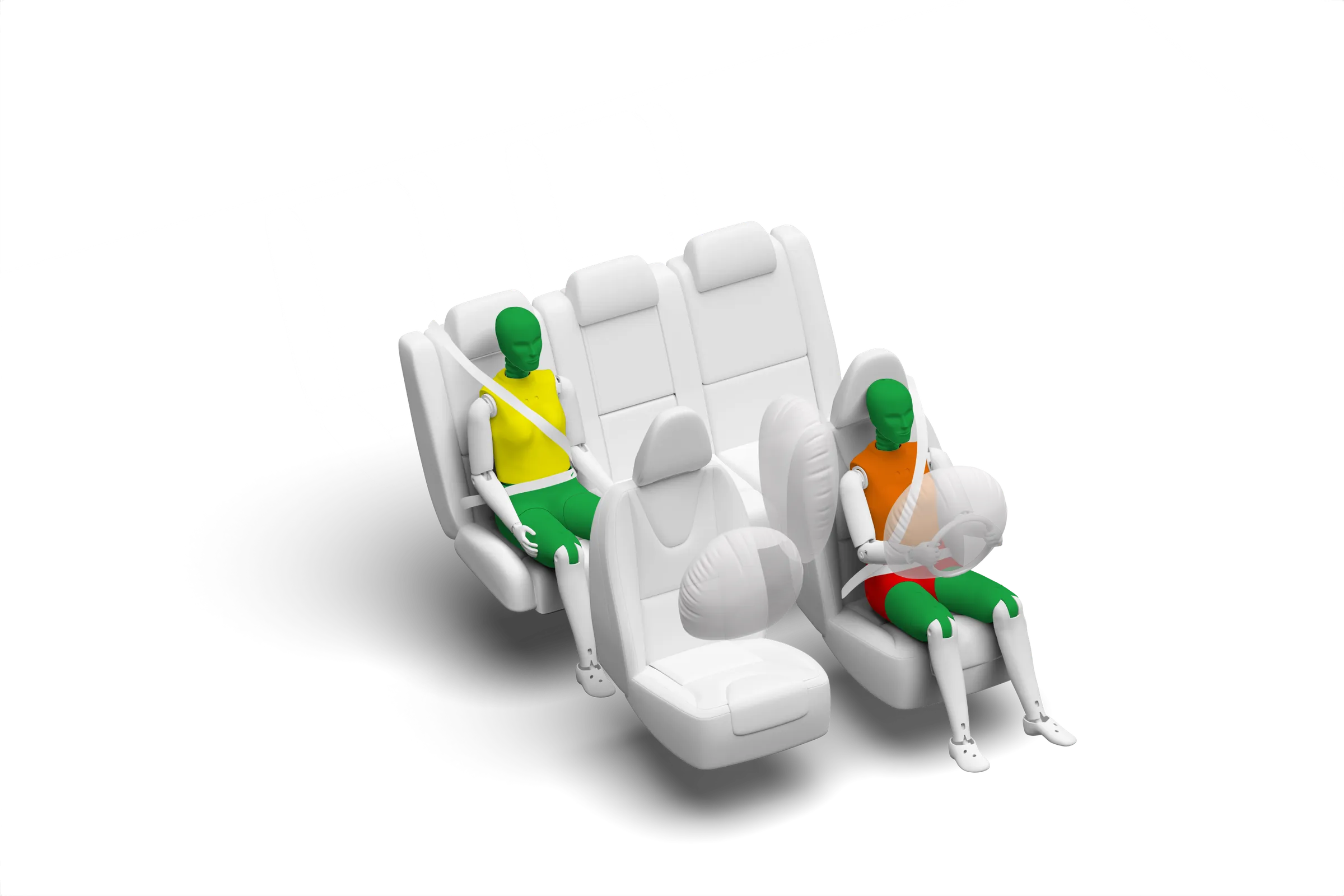 Crash test diagram