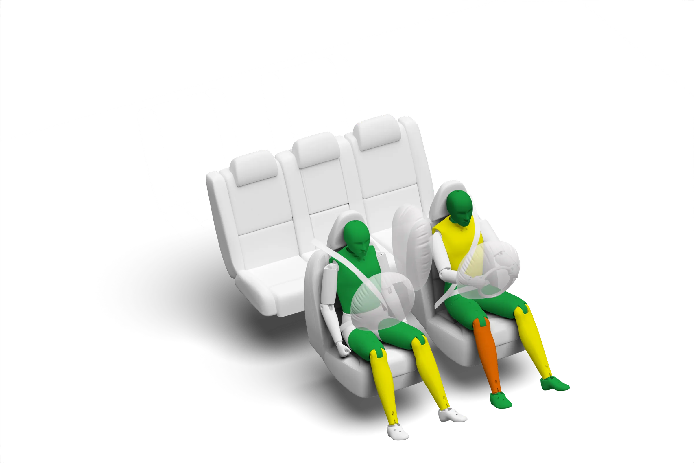 Crash test diagram