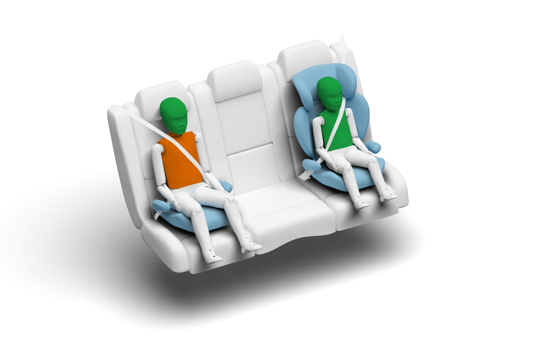 Crash test diagram