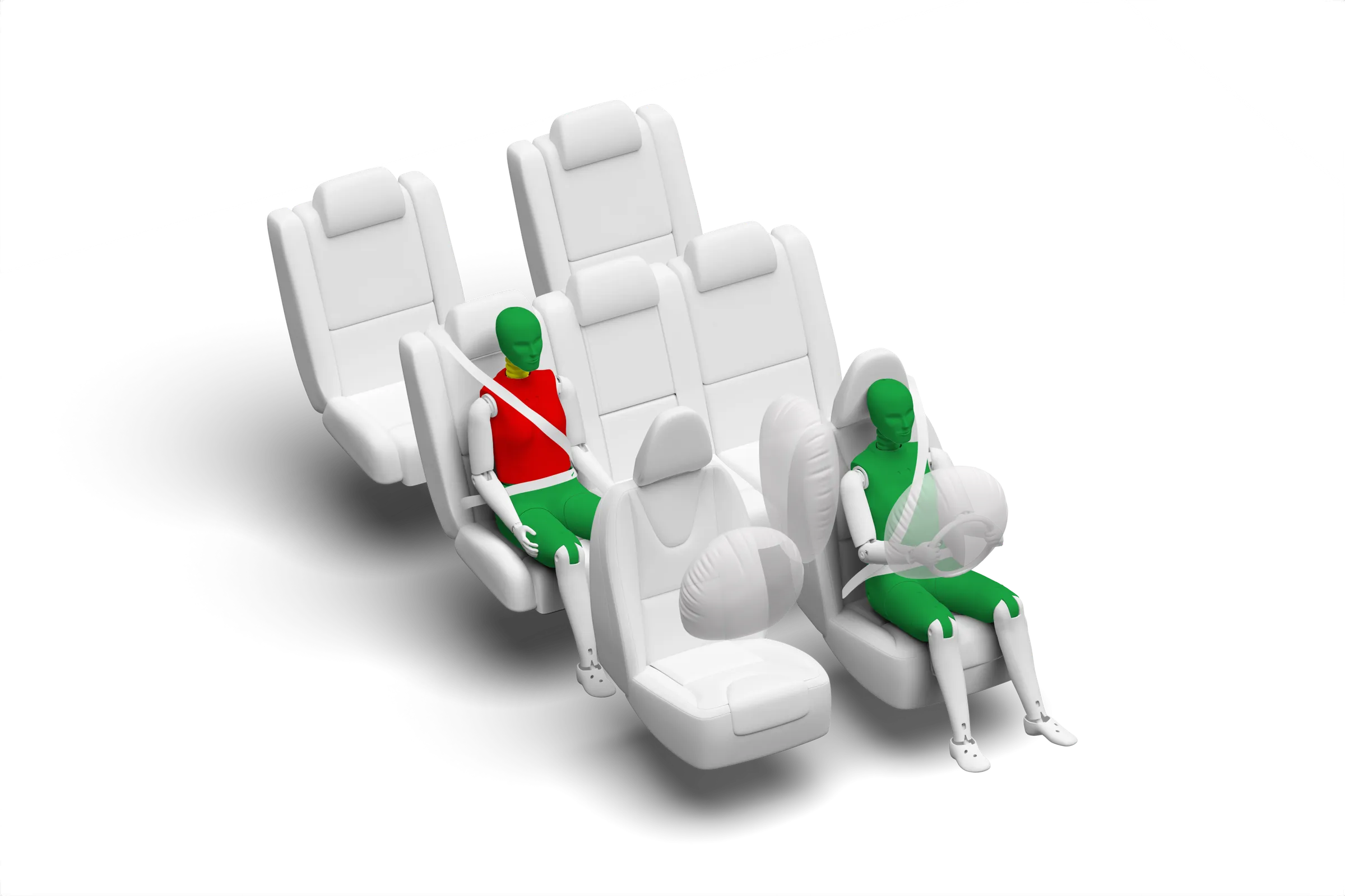 Crash test diagram