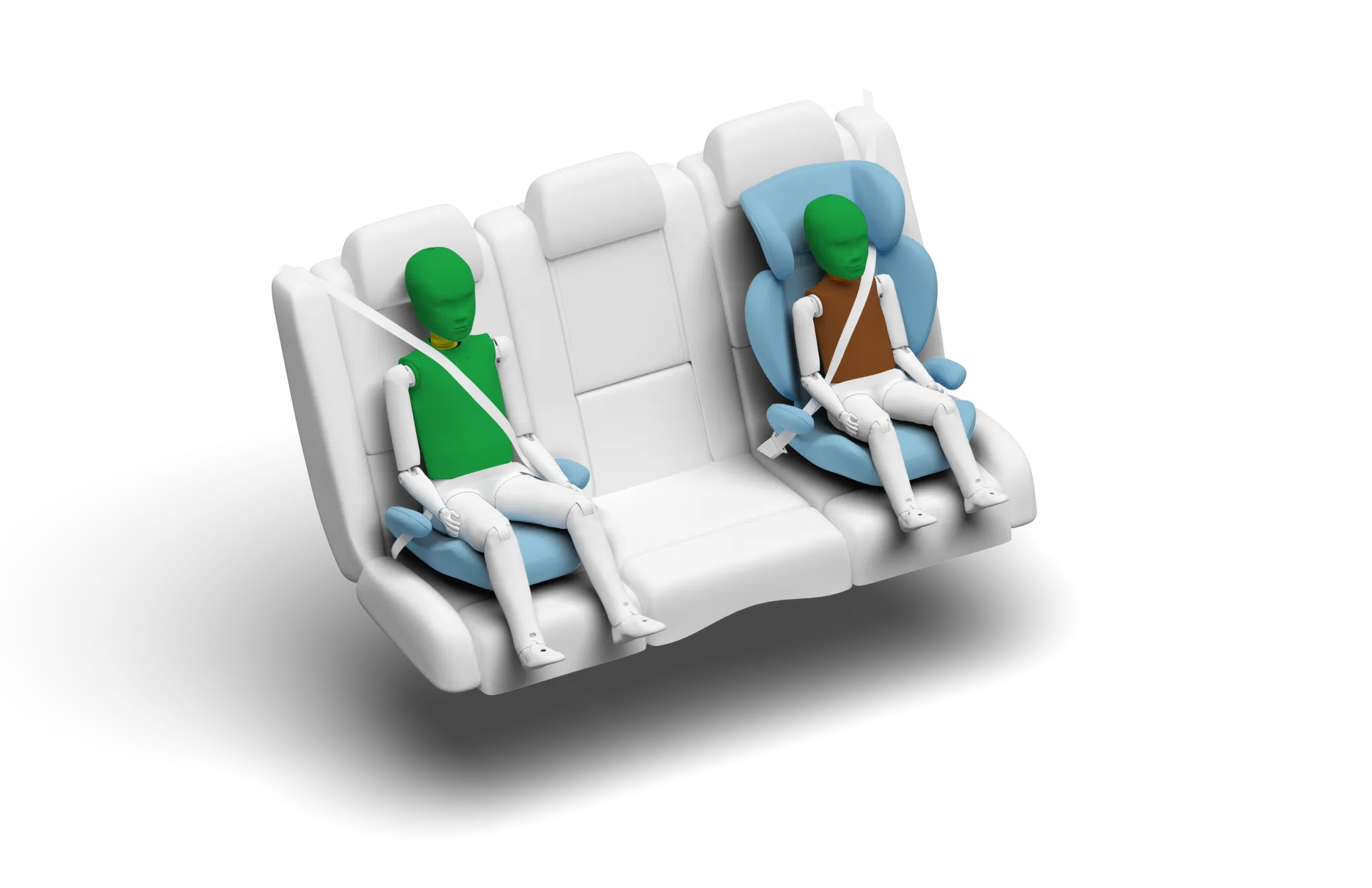 Crash test diagram