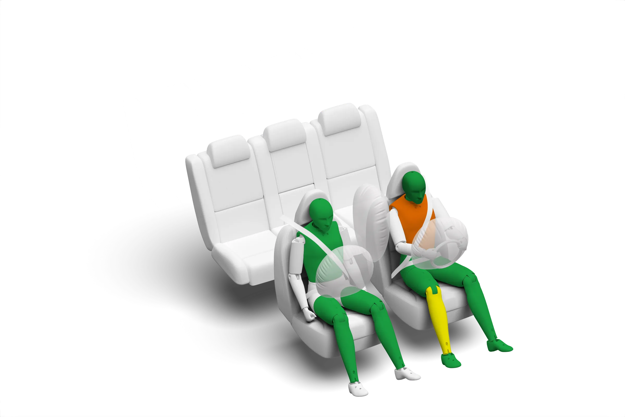 Crash test diagram