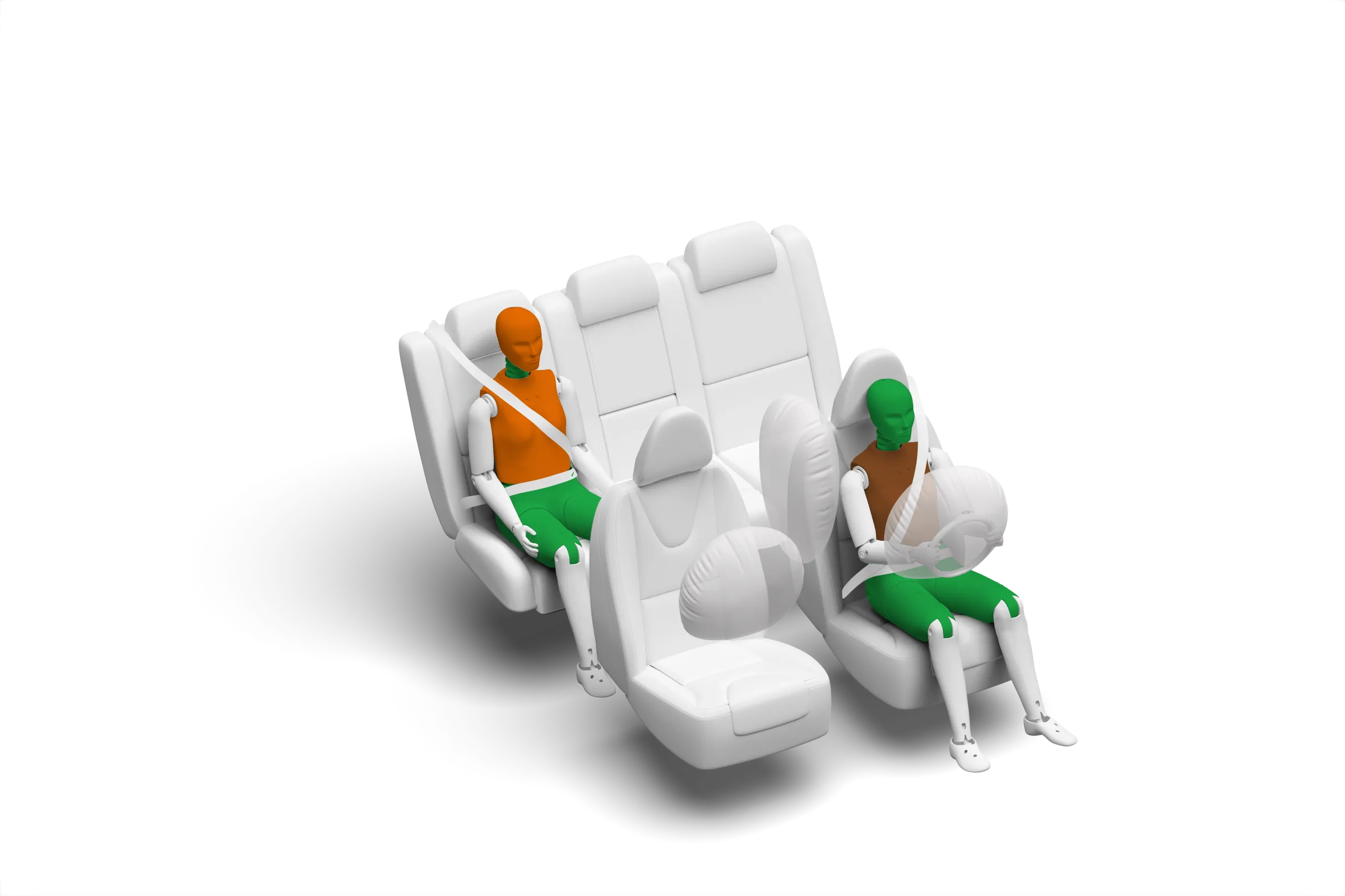 Crash test diagram
