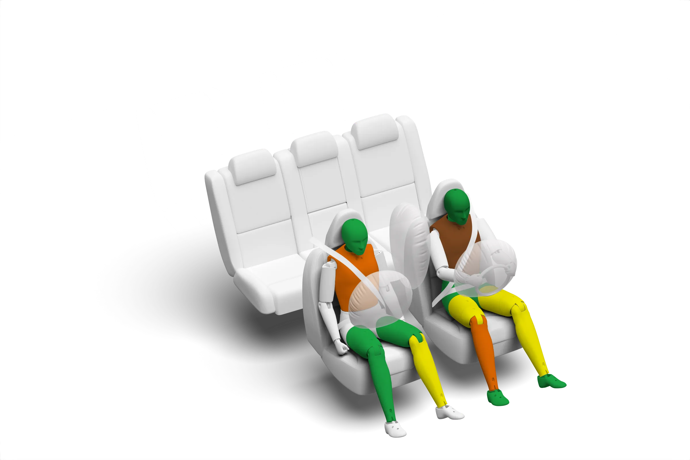 Crash test diagram