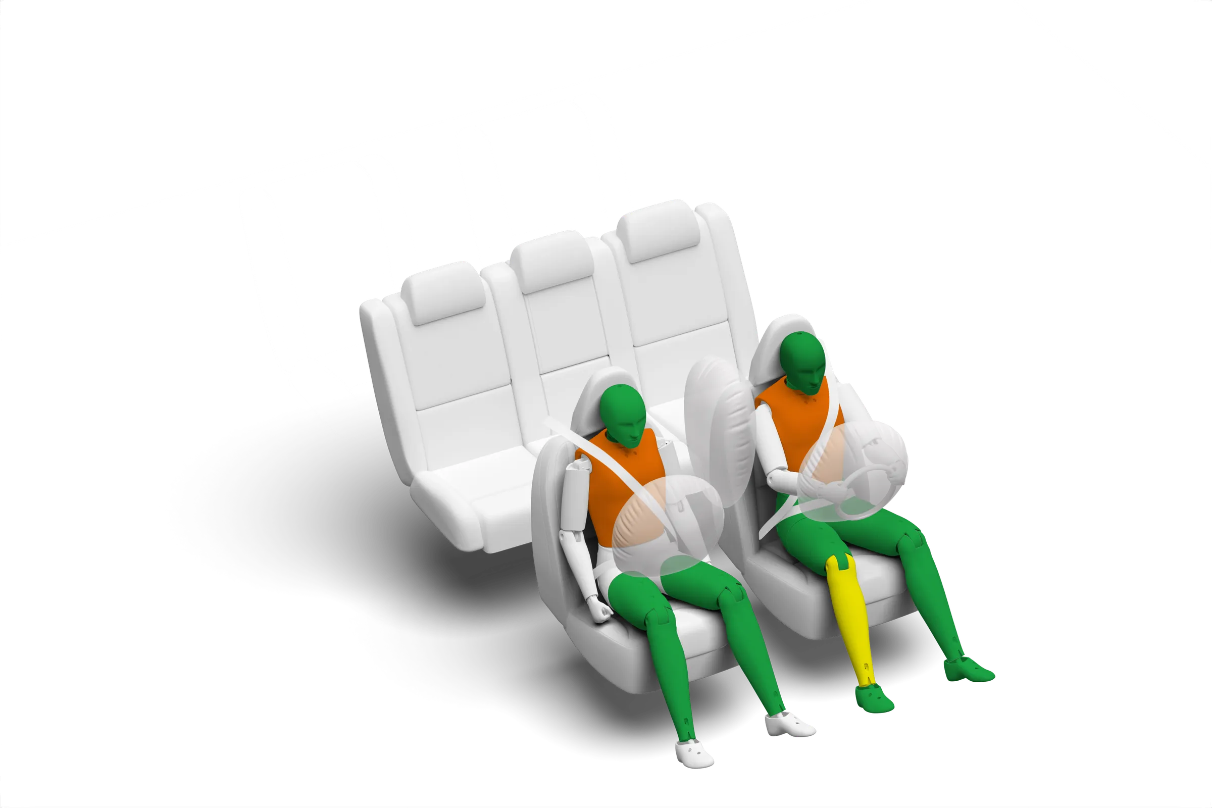 Crash test diagram