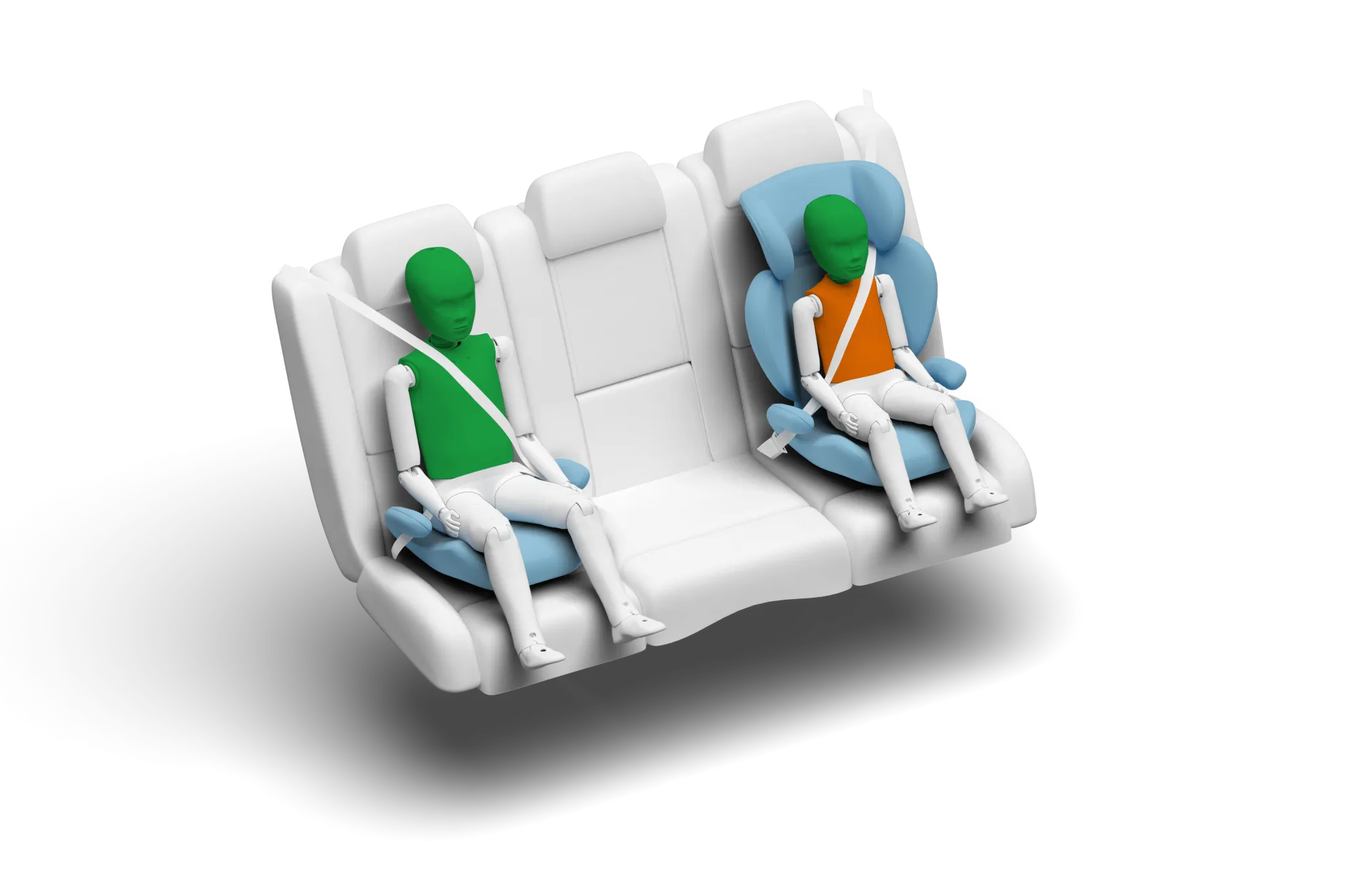 Crash test diagram