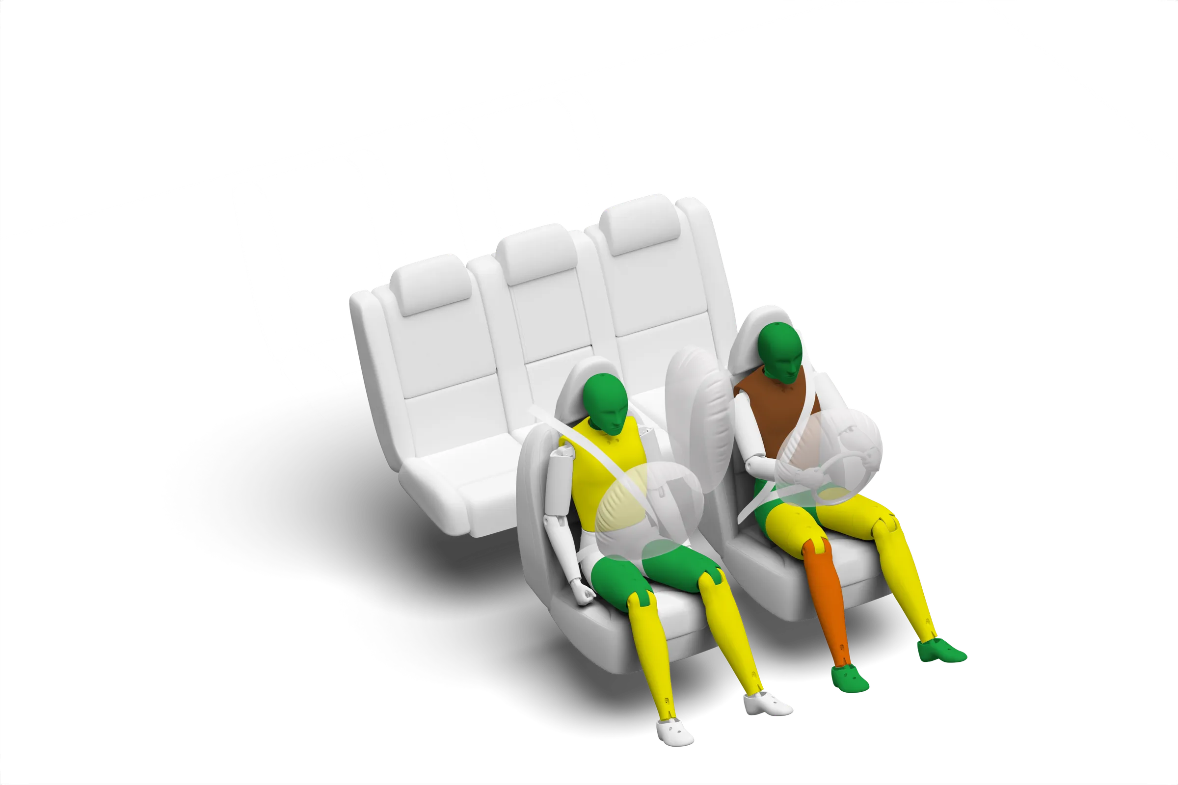 Crash test diagram