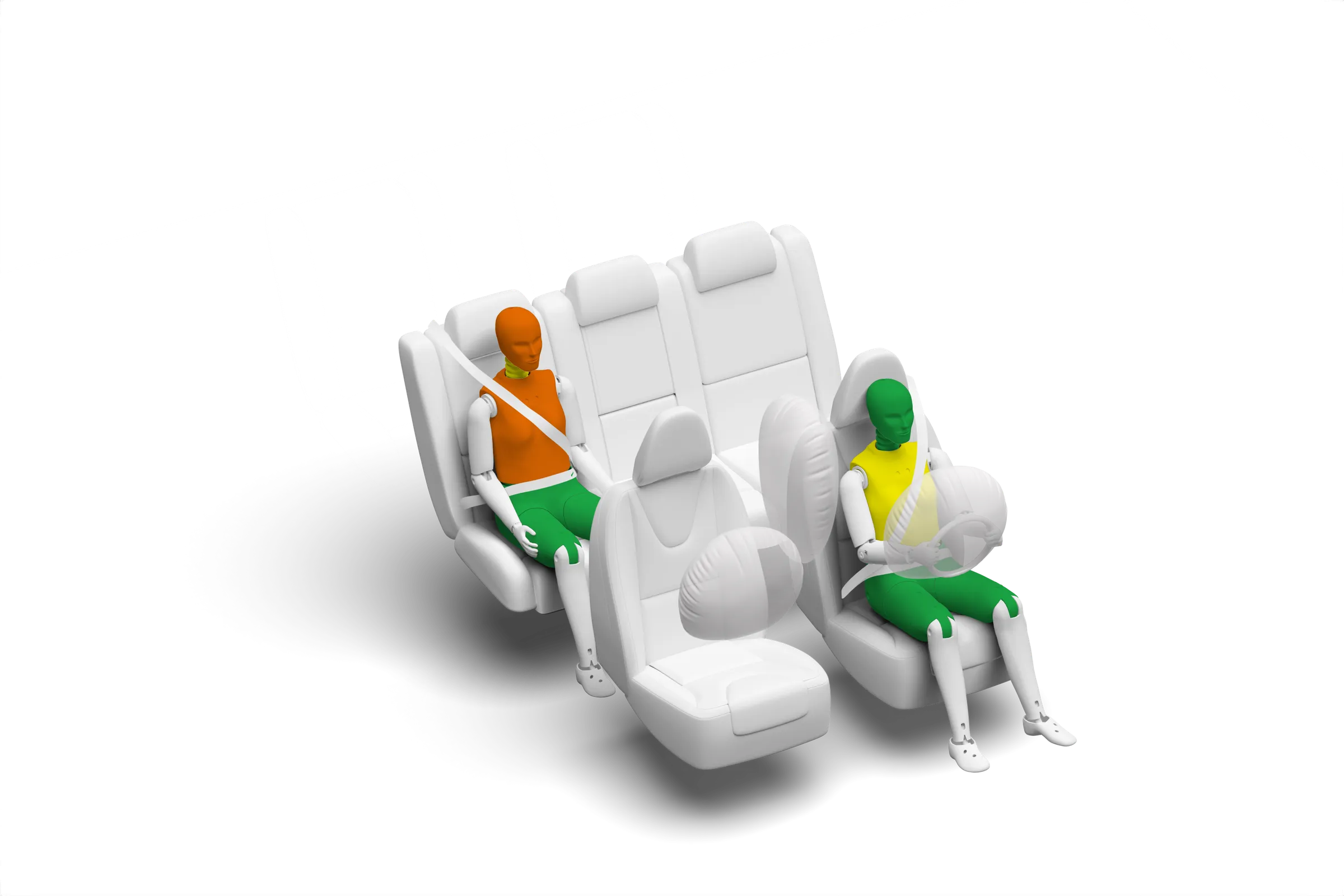 Crash test diagram