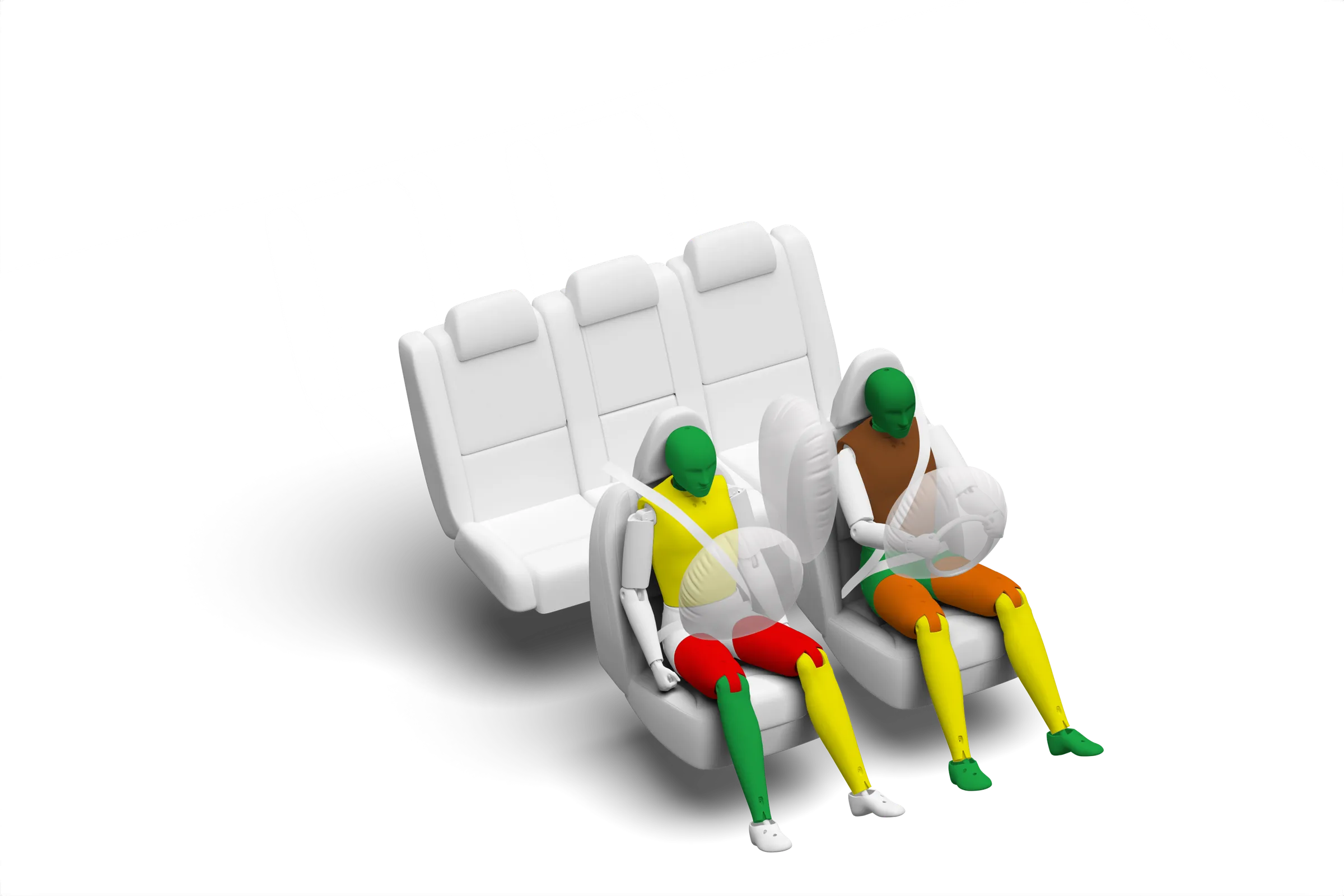 Crash test diagram