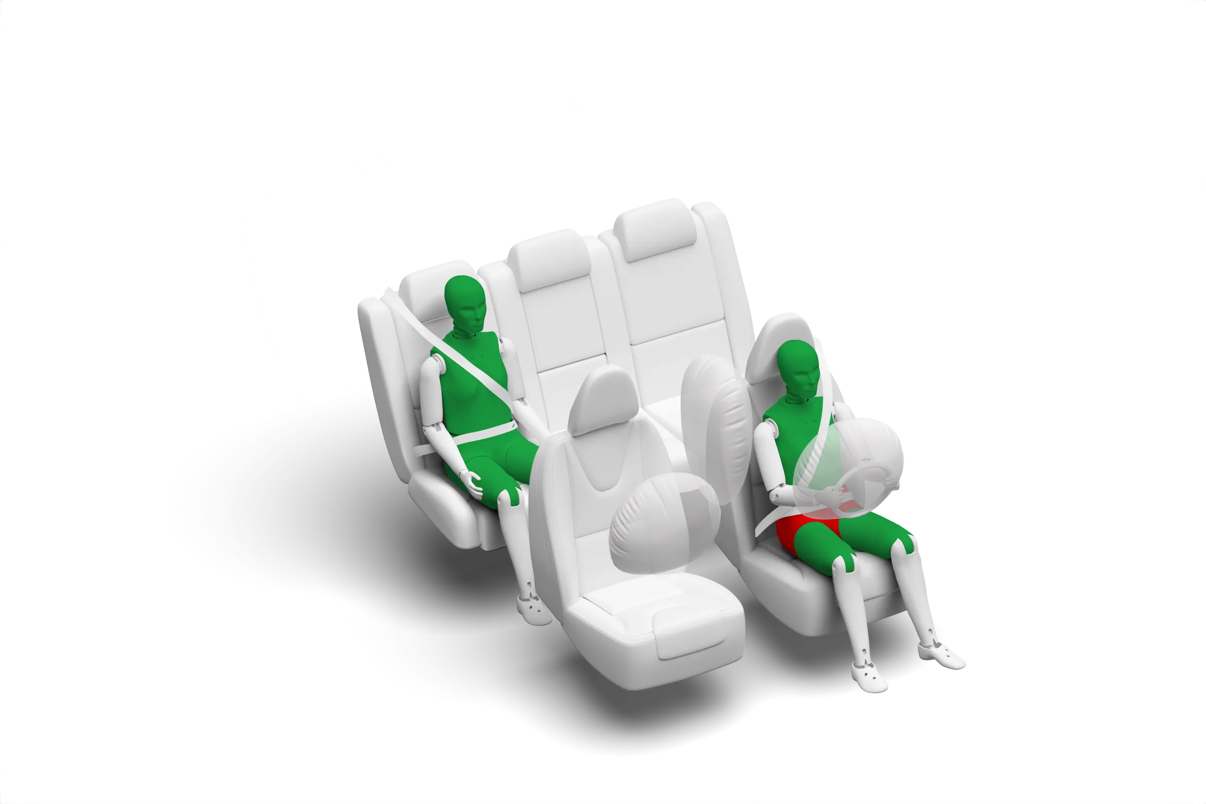 Crash test diagram