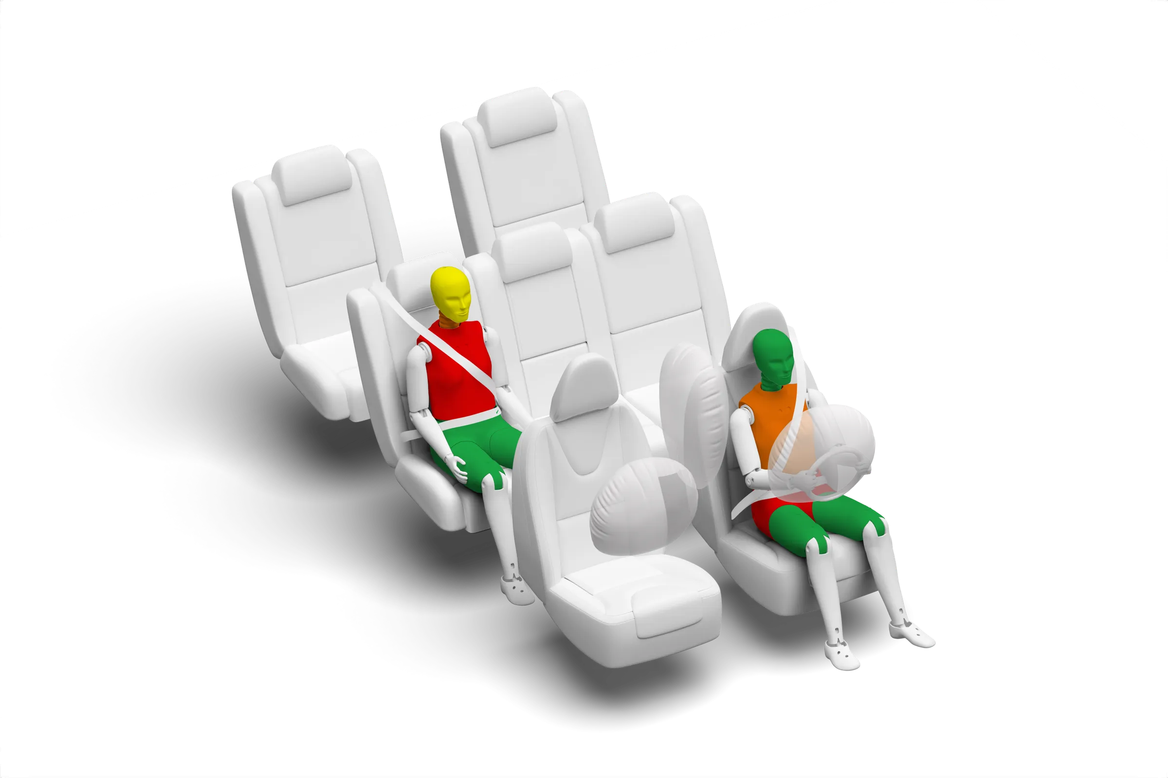 Crash test diagram