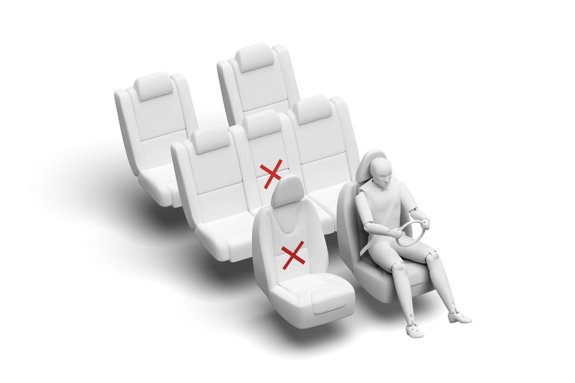 Crash test diagram