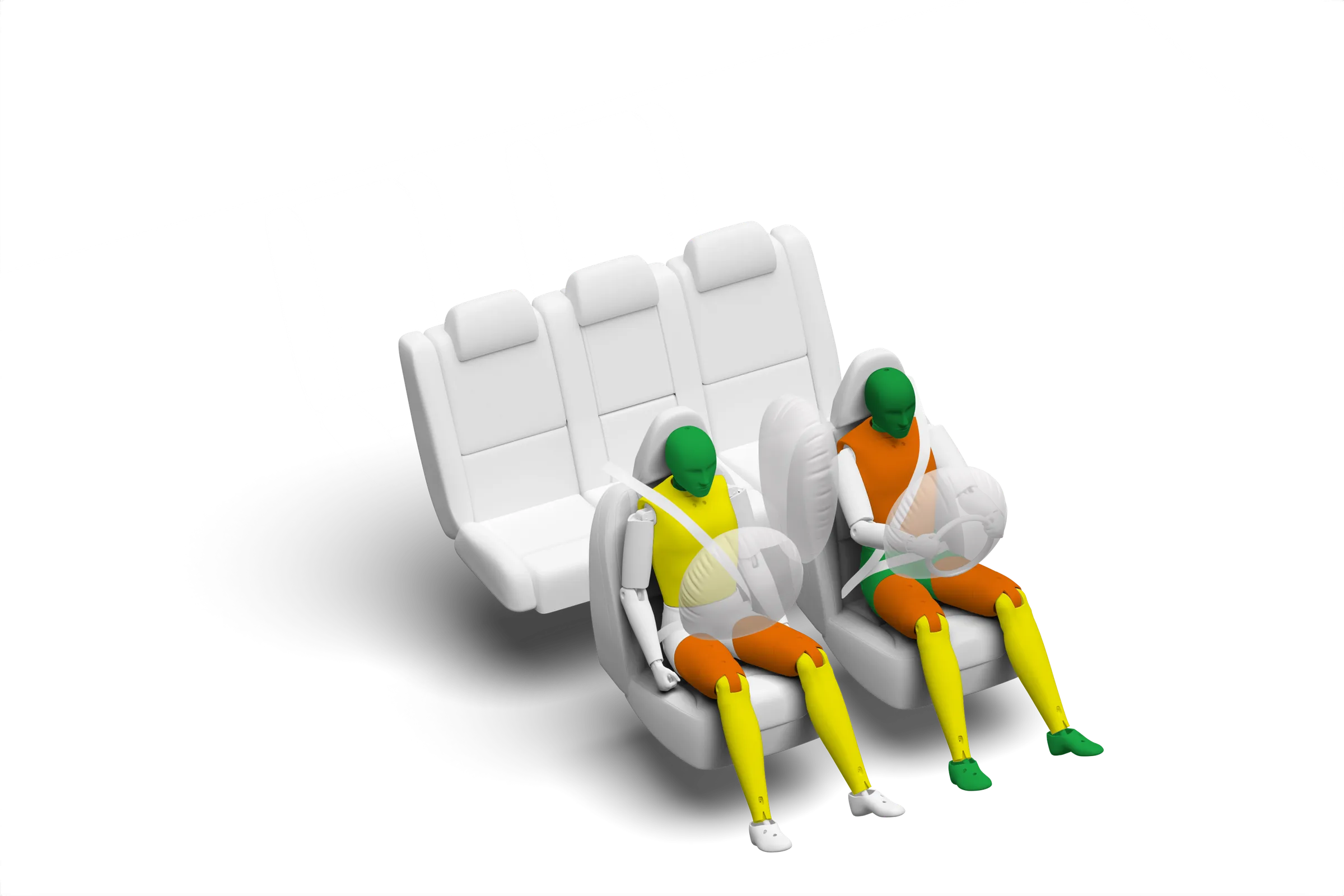 Crash test diagram