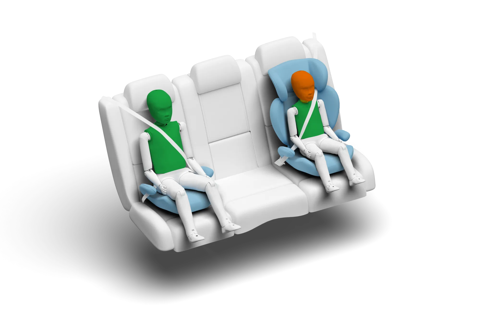 Crash test diagram