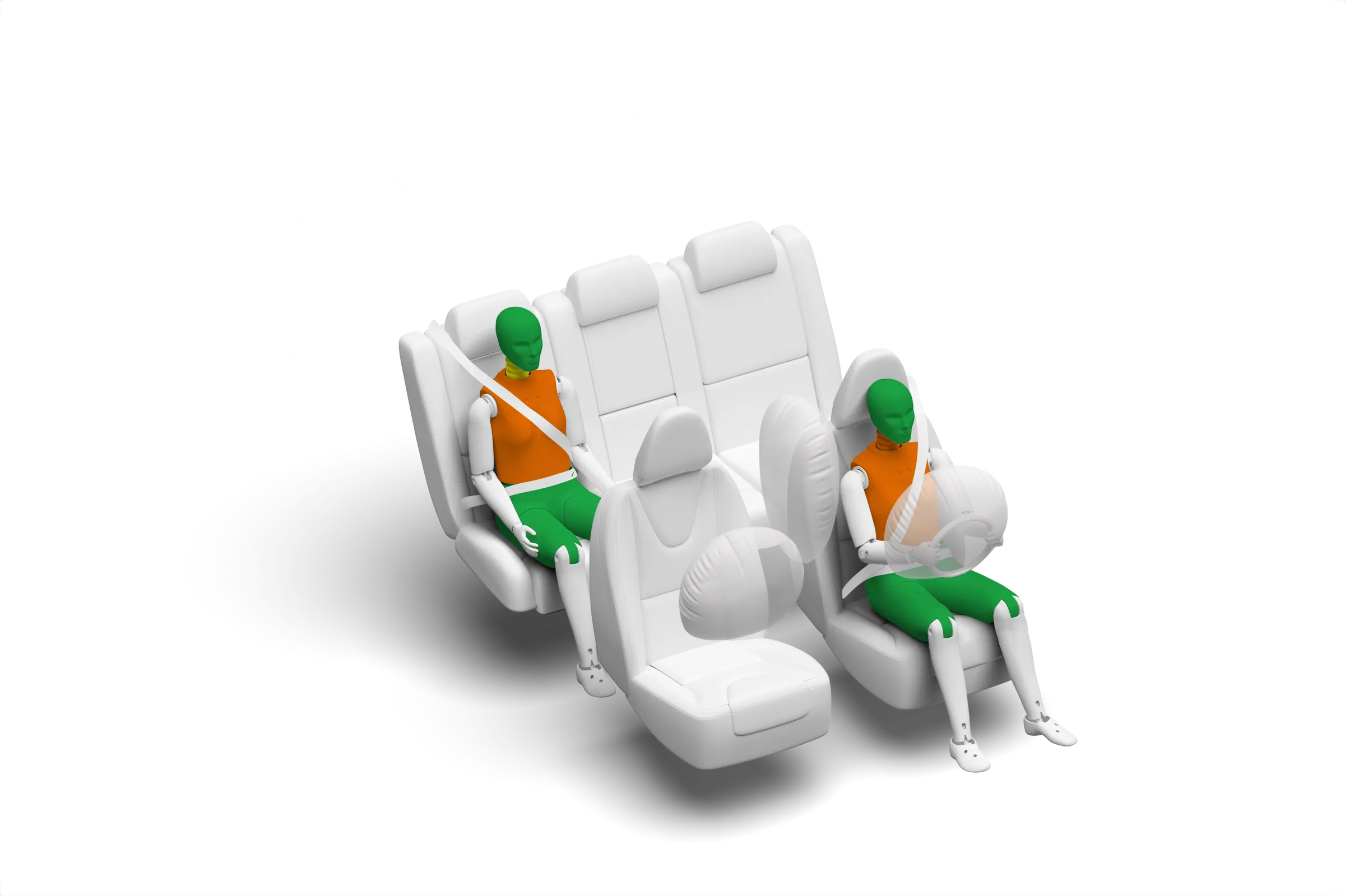 Crash test diagram