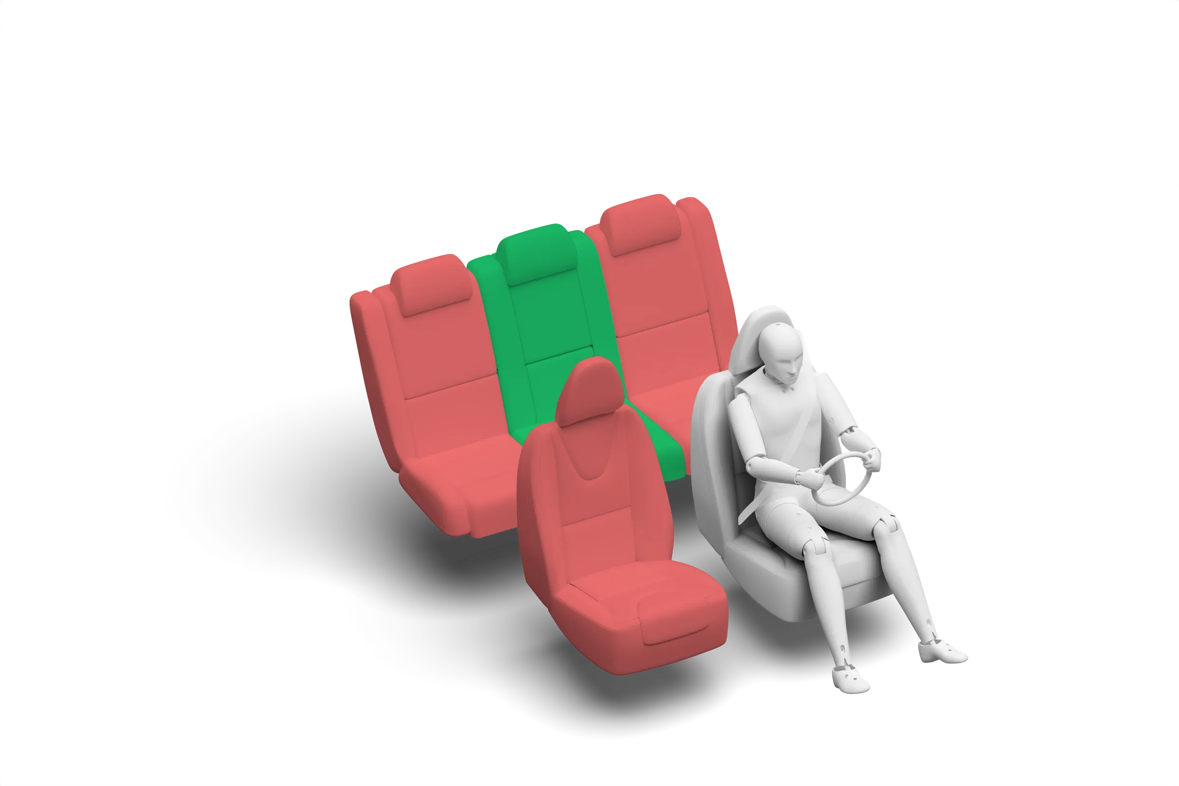 Crash test diagram